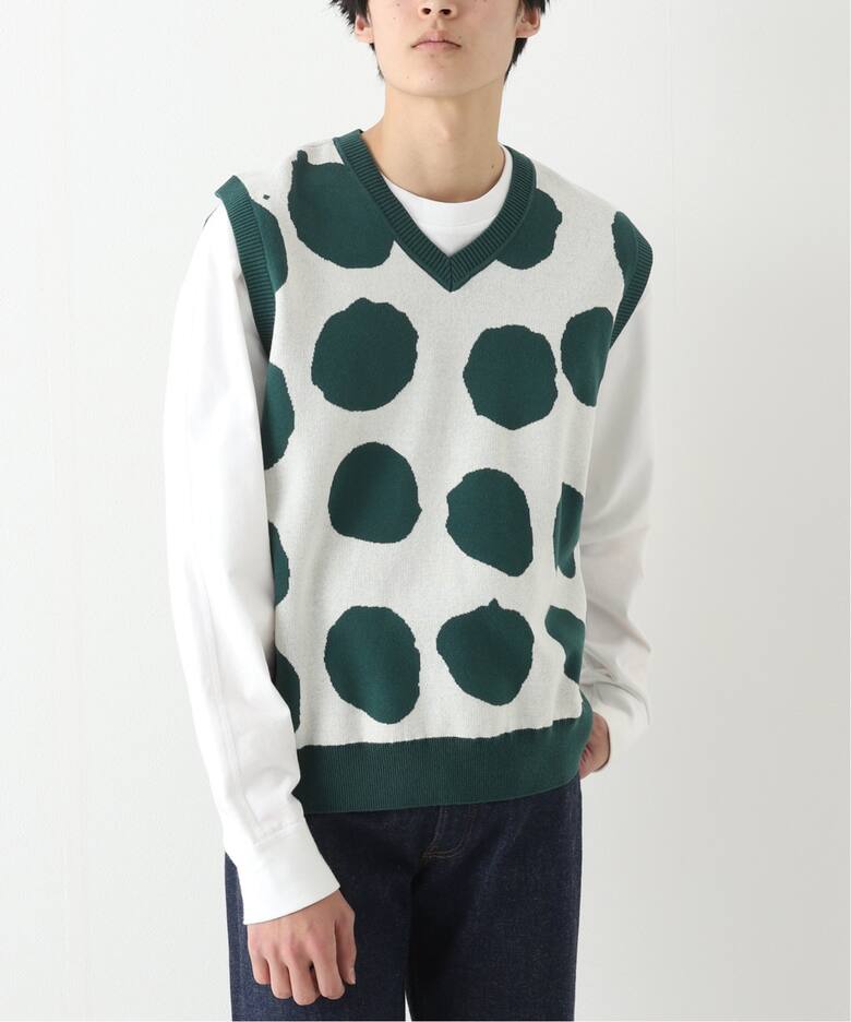 OBEY / オベイ】DOTTED SWEATER VEST：ニットベスト（ベスト）｜Oriens 