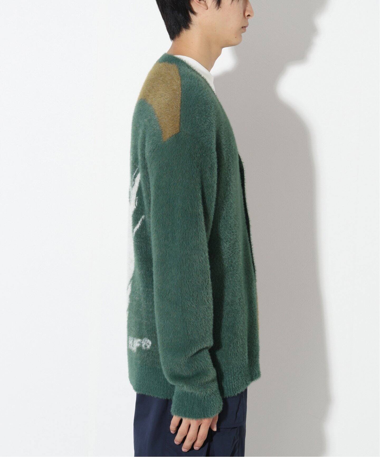 605 激レアHUF FEELS GOOD CARDIGAN カーディガン XL