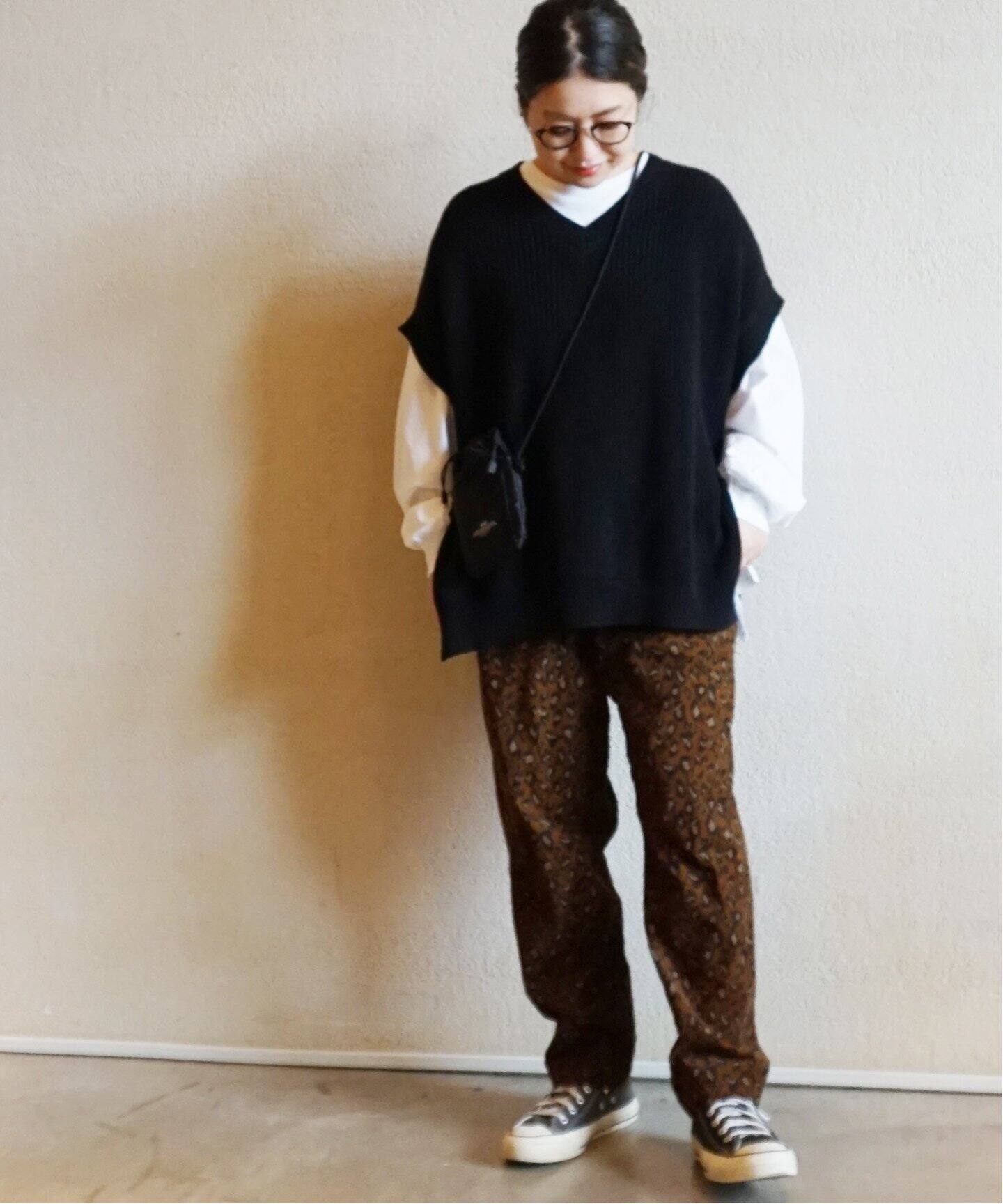 COTTONアゼ Vネックベスト（ベスト）｜journal standard luxe 