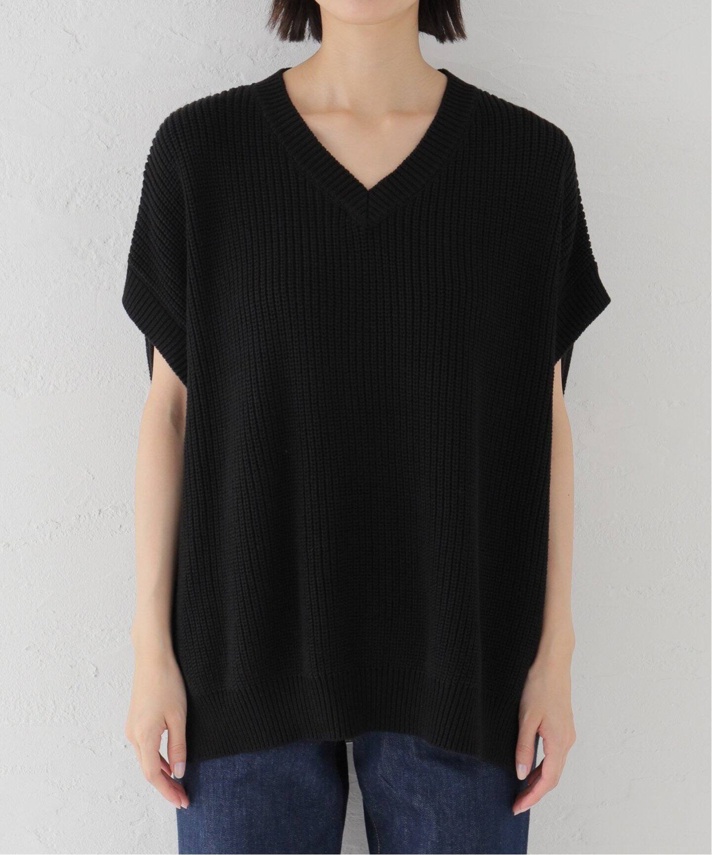 COTTONアゼ Vネックベスト（ベスト）｜journal standard luxe 
