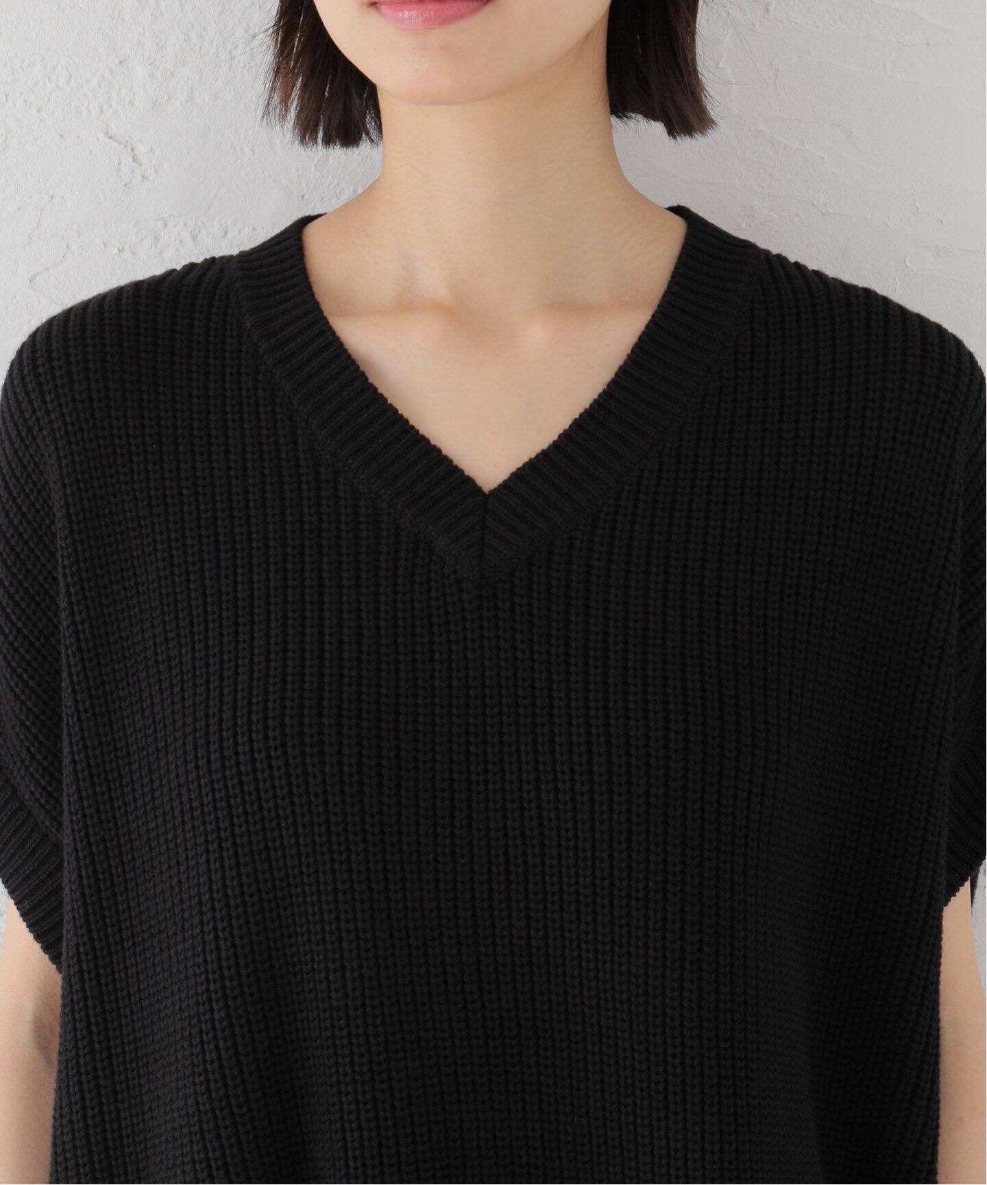 COTTONアゼ Vネックベスト（ベスト）｜journal standard luxe 