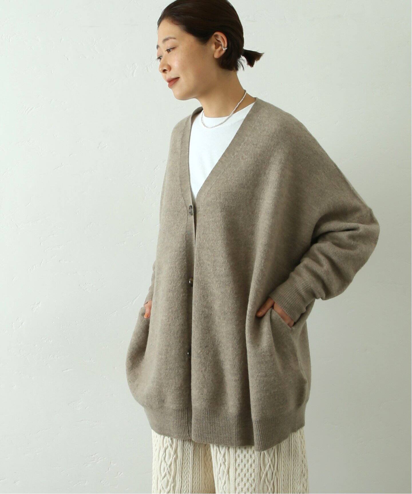 メリノボイル Vネックカーディガン（カーディガン）｜journal standard  