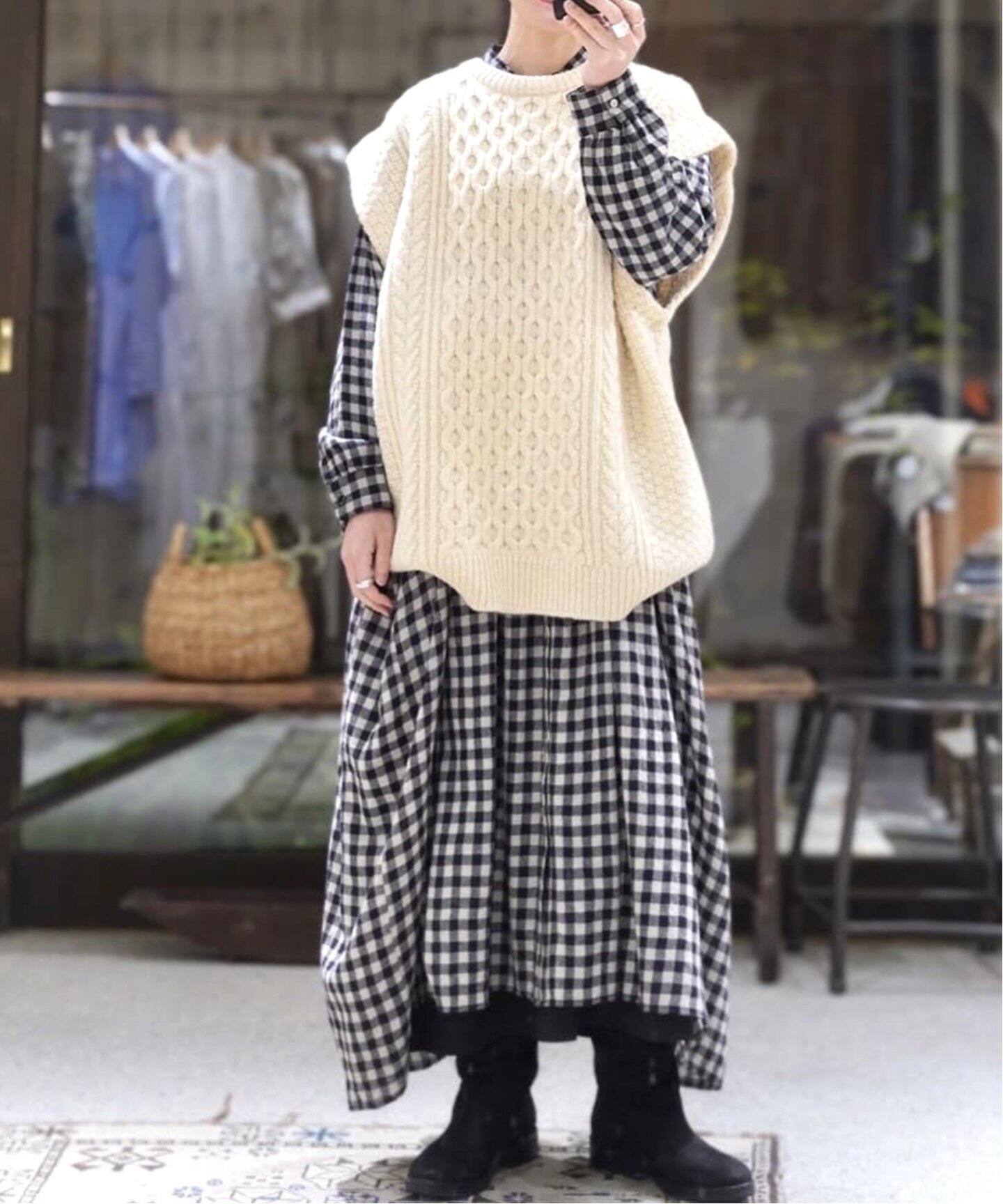アランアミ クルーネックベスト（ベスト）｜journal standard luxe 