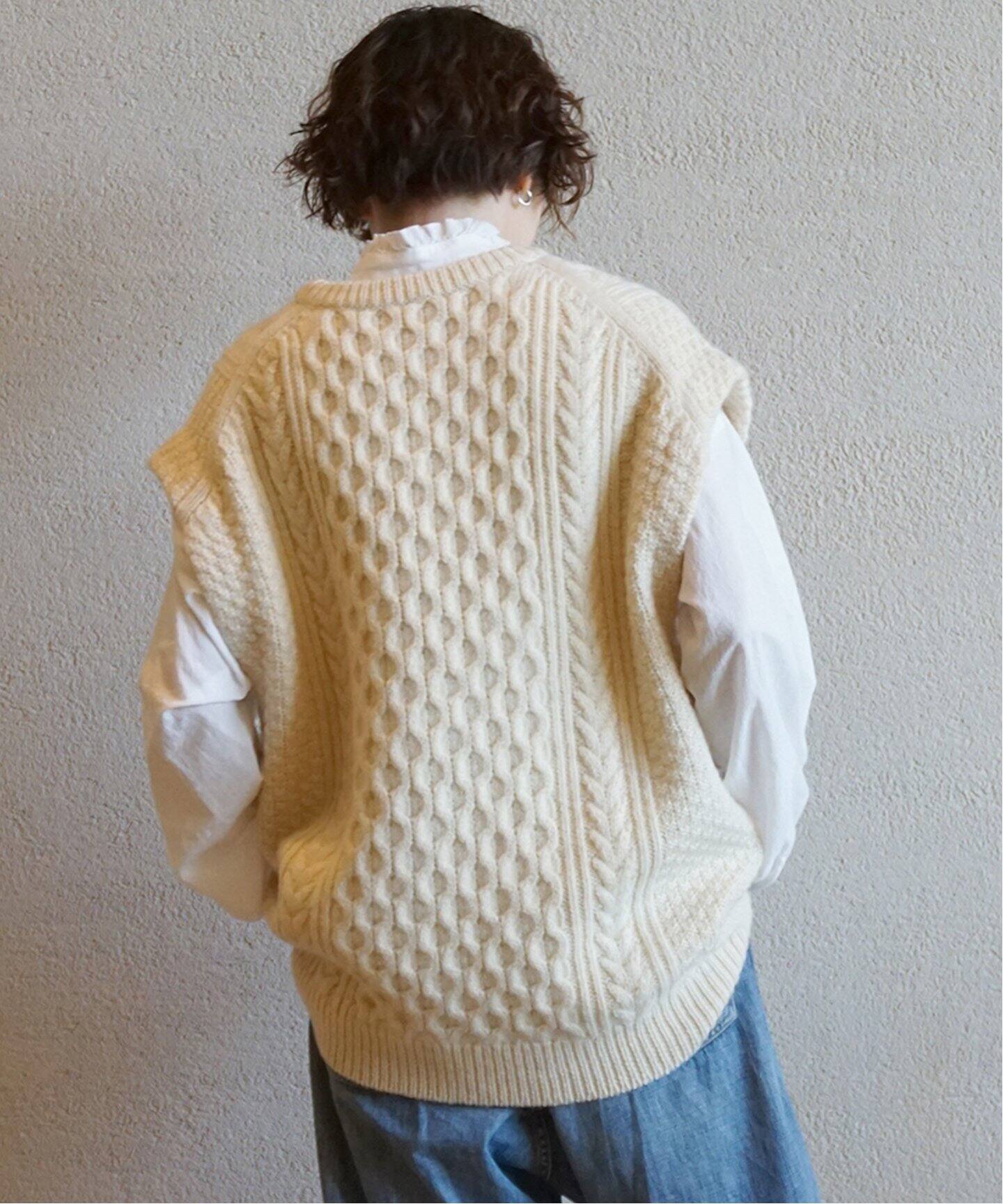 アランアミ クルーネックベスト（ベスト）｜journal standard luxe 
