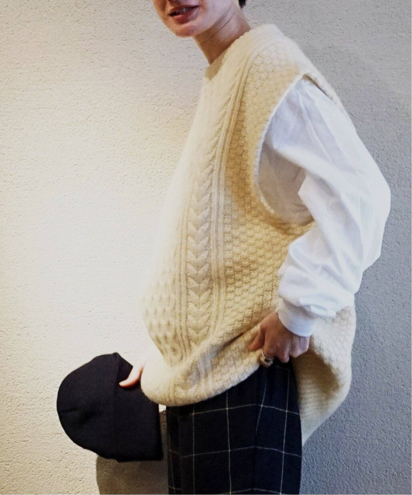 アランアミ クルーネックベスト（ベスト）｜journal standard luxe 