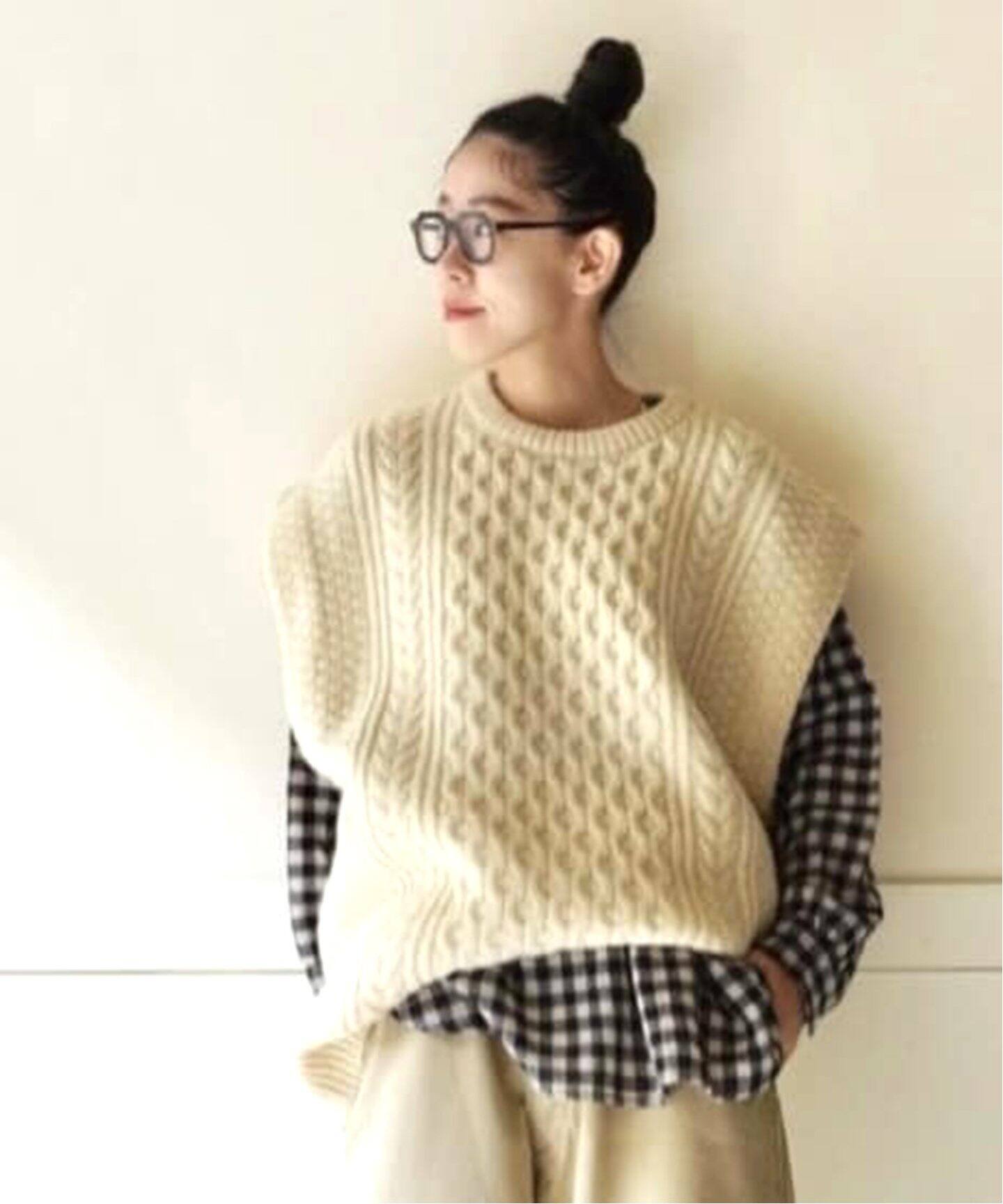 アランアミ クルーネックベスト（ベスト）｜journal standard luxe 