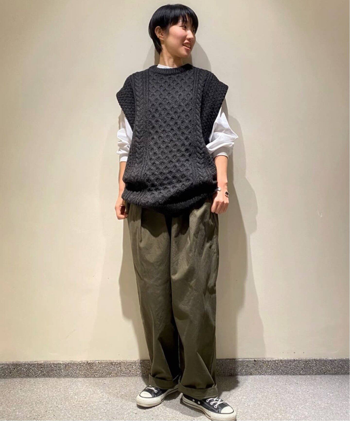 アランアミクルーネックベスト（ベスト）｜journal standard luxe 