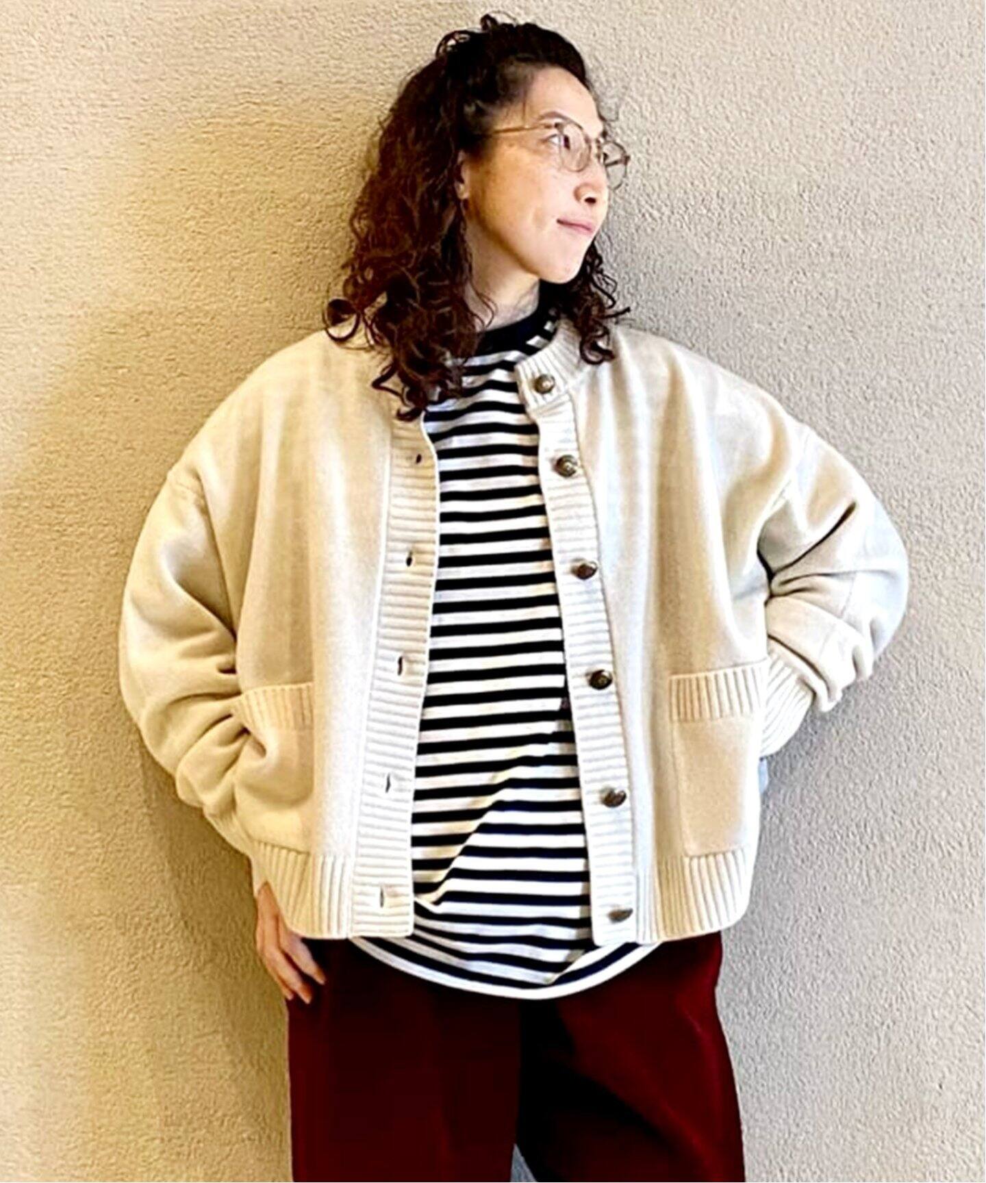 メリノテンジク カーディガン（カーディガン）｜journal standard luxe  