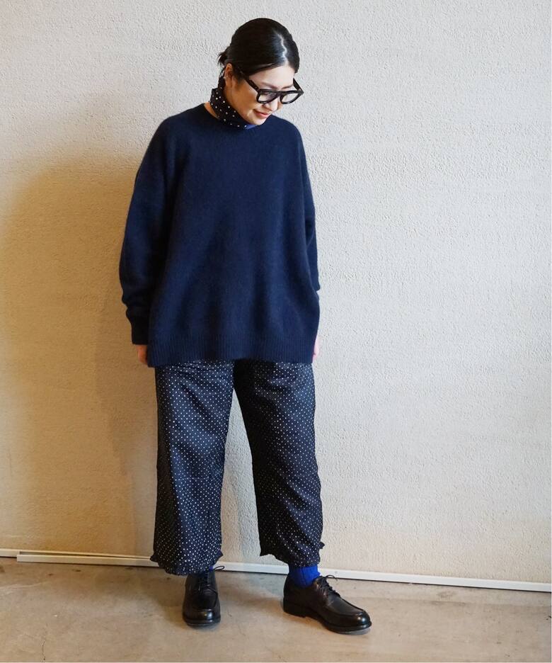 ソフトリー クルーネックプルオーバー（ニット／セーター）｜journal 