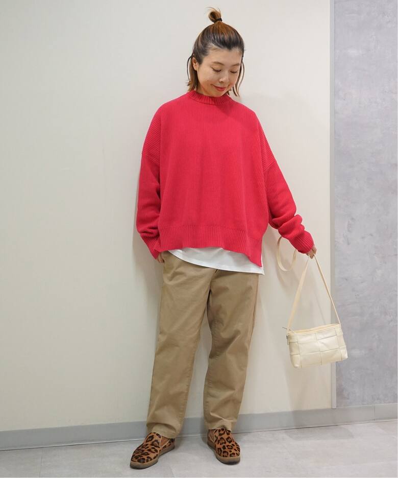 COTTONアゼクルーネックプルオーバー（ニット／セーター）｜journal 