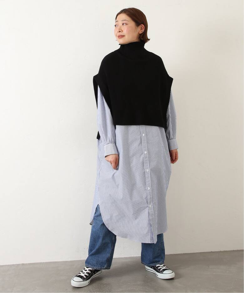 COTTONアゼ タートルネックベスト（ベスト）｜journal standard luxe 