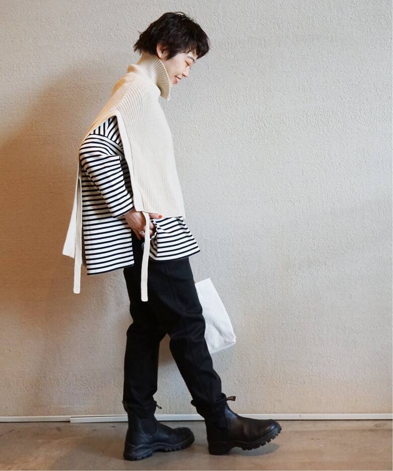 COTTONアゼ タートルネックベスト（ベスト）｜journal standard luxe 