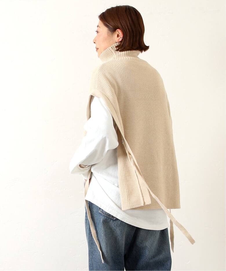 COTTONアゼ タートルネックベスト（ベスト）｜journal standard luxe 