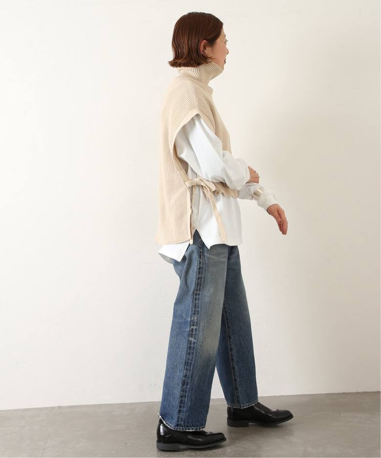 COTTONアゼ タートルネックベスト（ベスト）｜journal standard luxe 