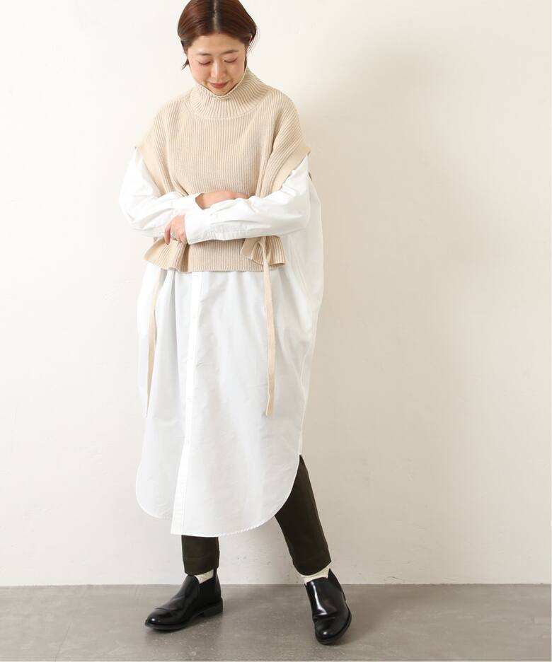 COTTONアゼ タートルネックベスト（ベスト）｜journal standard luxe 