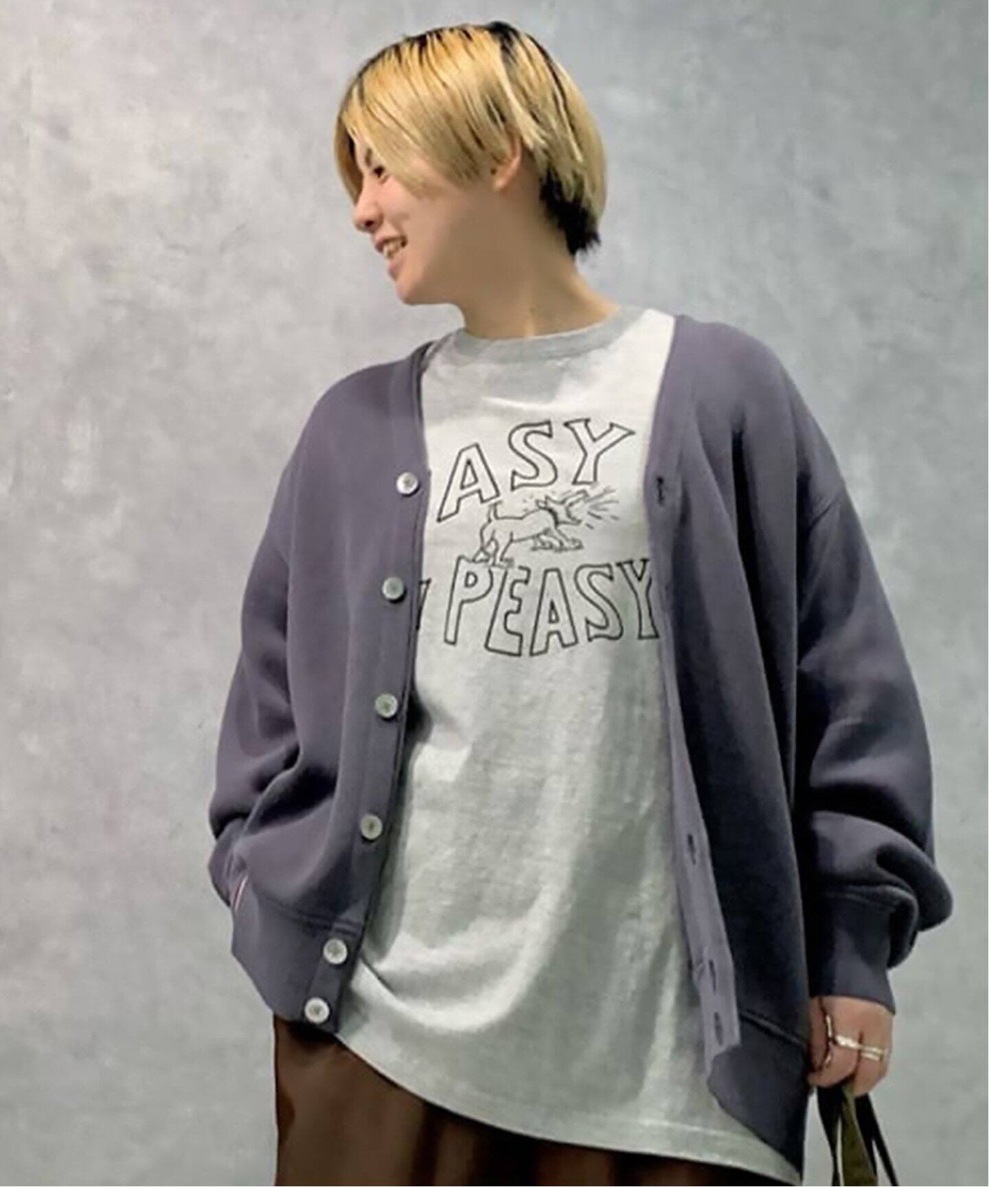 YONETOMI NEW BASIC】 GIMA COTTON C/D（カーディガン）｜journal  