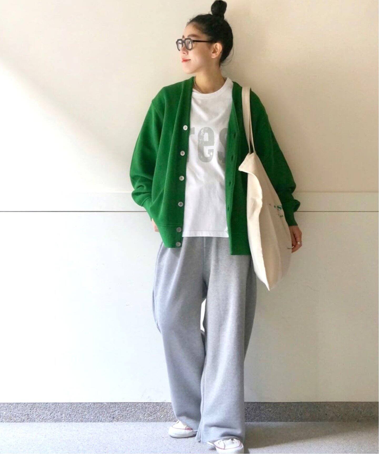 YONETOMI NEW BASIC】 GIMA COTTON C/D（カーディガン）｜journal  