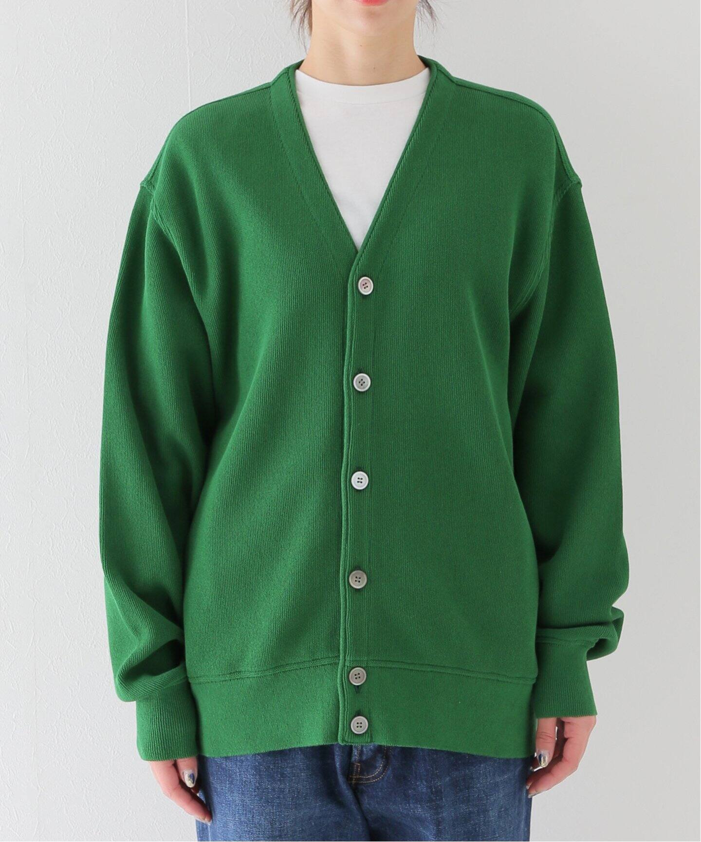 ジャーナルスタンダードラックスYONETOMI GIMACOTTONカーディガン - 長袖 