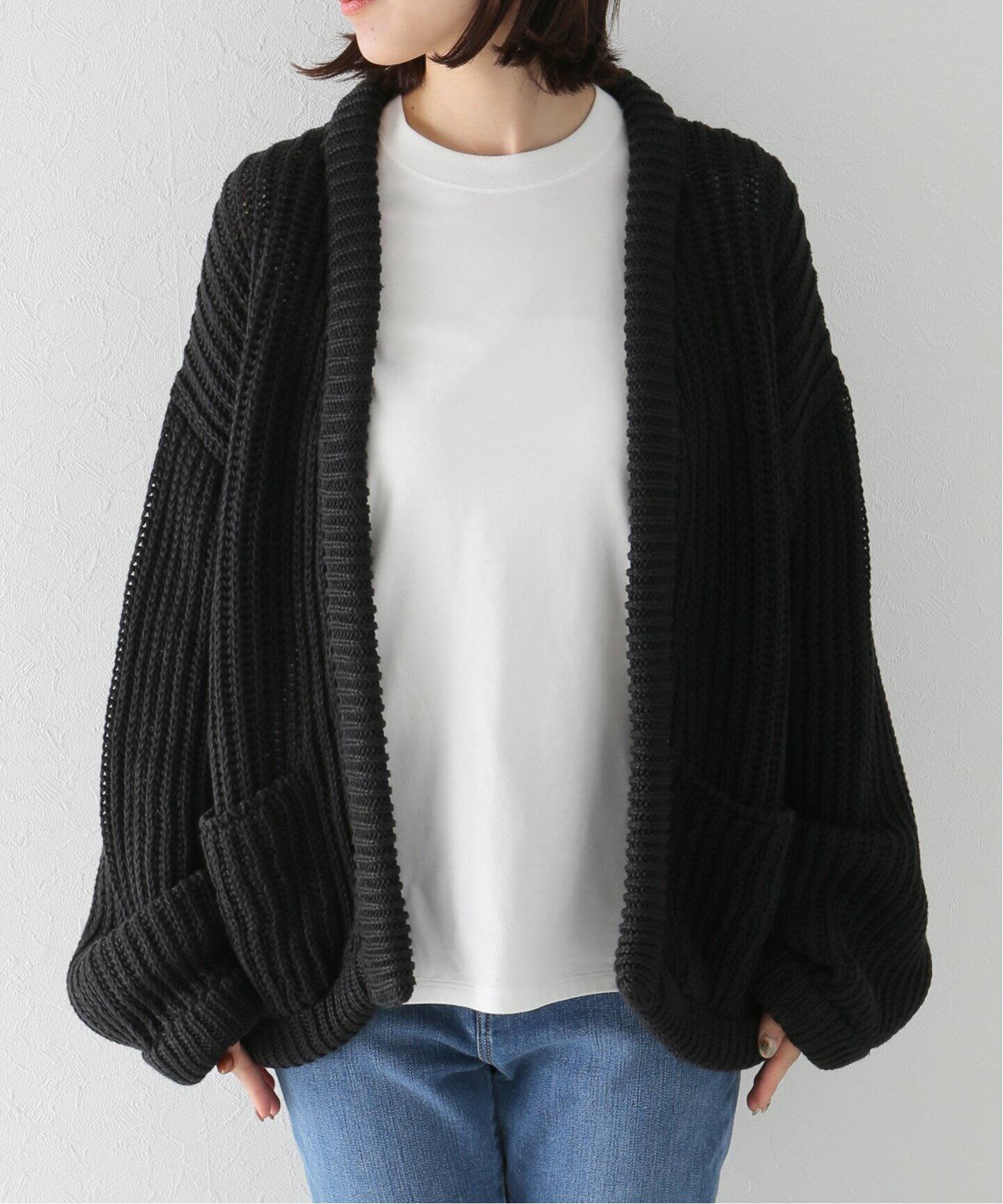 CRISTA SEYA / クリスタ セヤ】LINEN CARDIGAN（カーディガン  