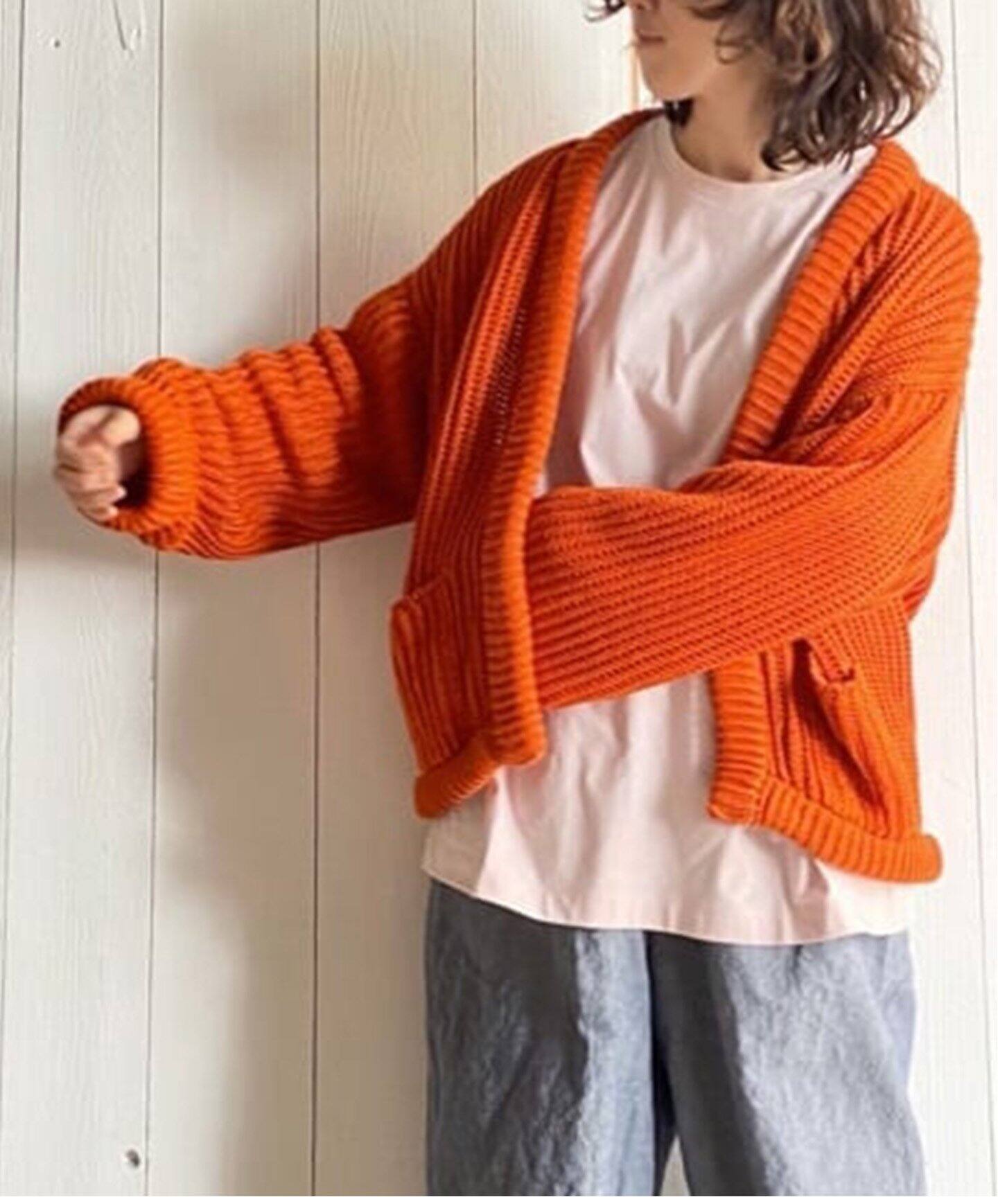 CRISTA SEYA / クリスタ セヤ】LINEN CARDIGAN（カーディガン  