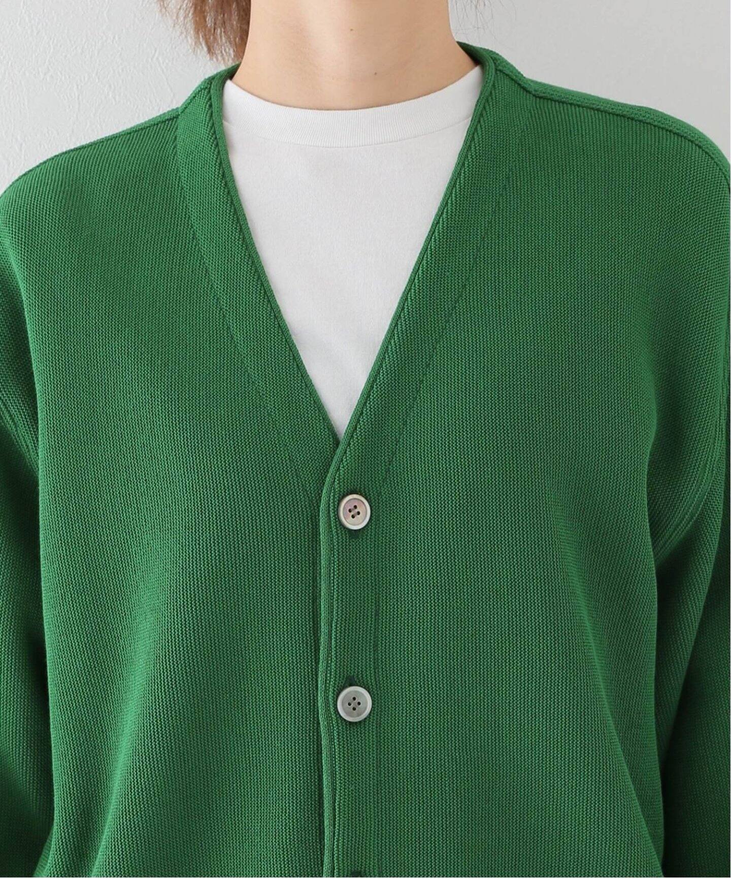 YONETOMI NEW BASIC GIMA COTTON C/D（カーディガン）｜journal 