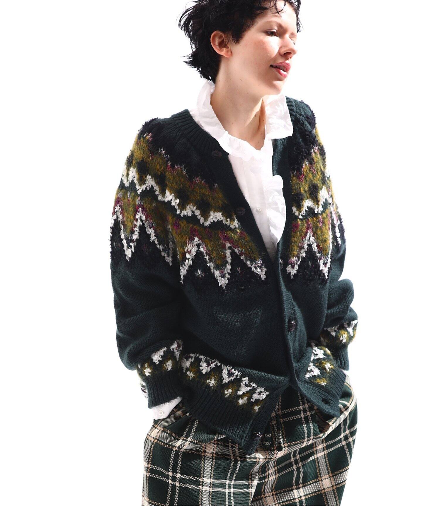 COOHEM / コーヘン】 NORDIC KNIT C/D（カーディガン）｜journal 