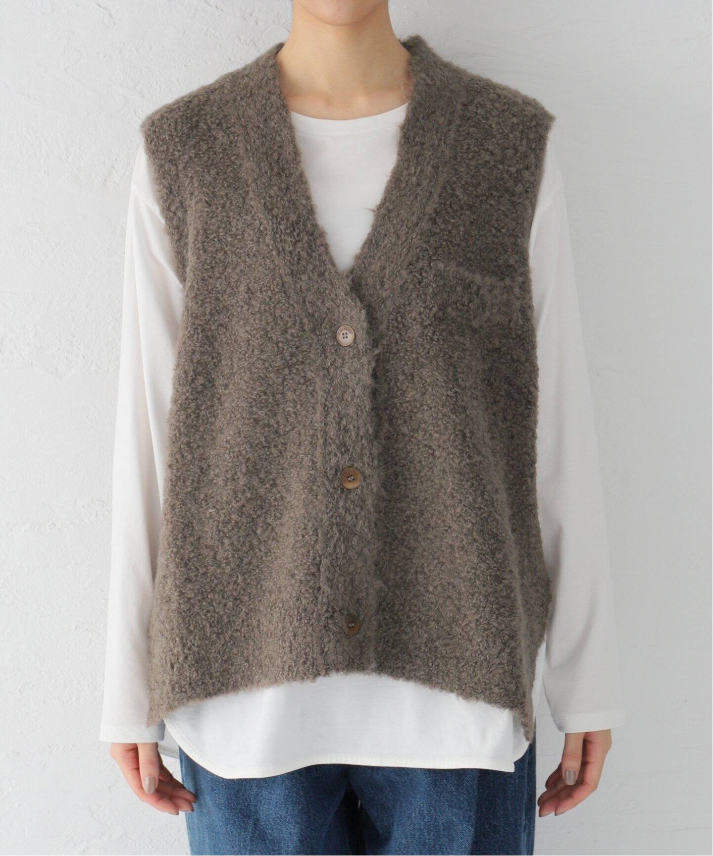 CORDERA / コルデラ】BOUCLE WAISTCOAST（ベスト）｜journal standard 