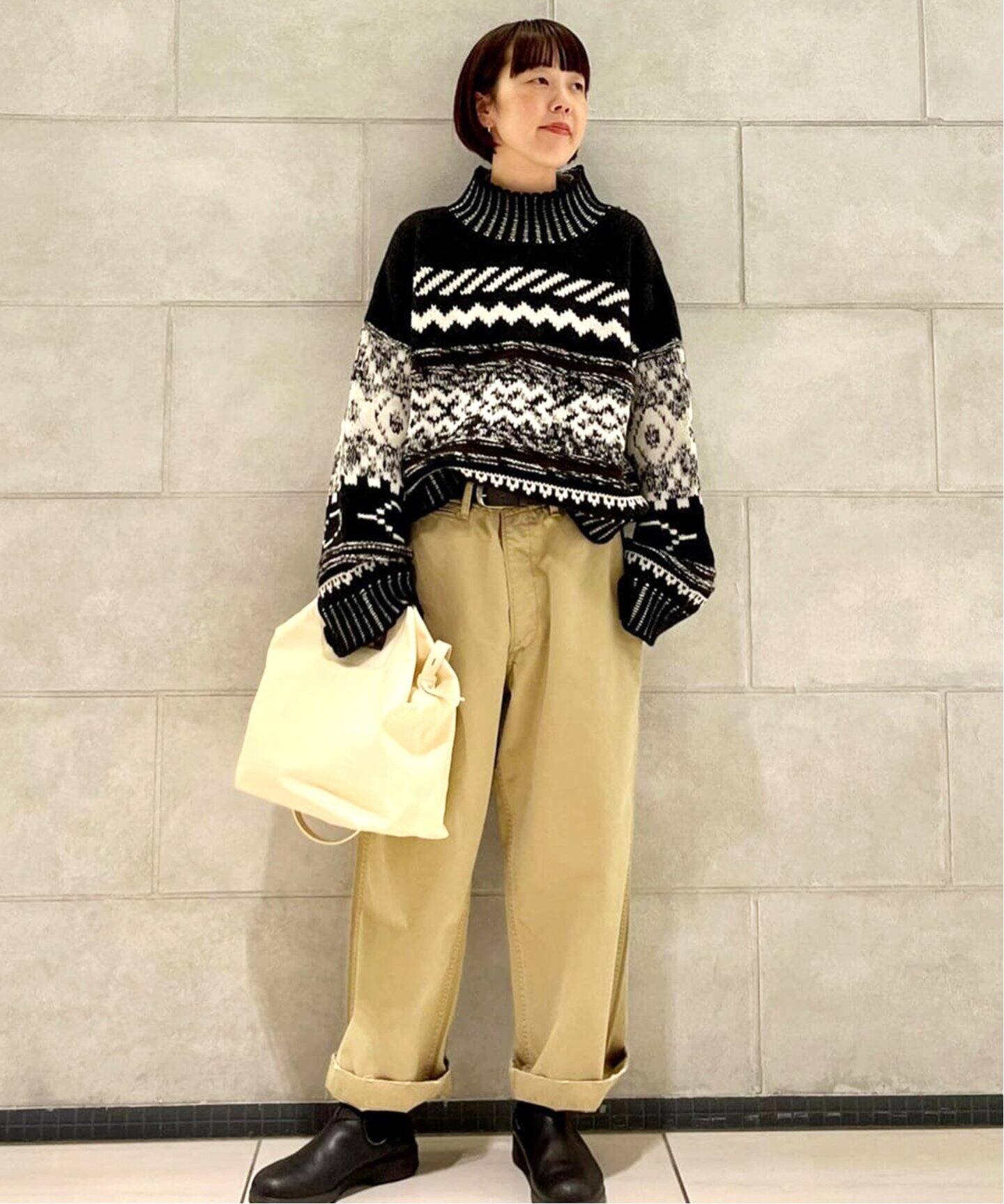 NYMANE / ニュマーン】 NADIA SWEATER NORDIC（ニット／セーター  