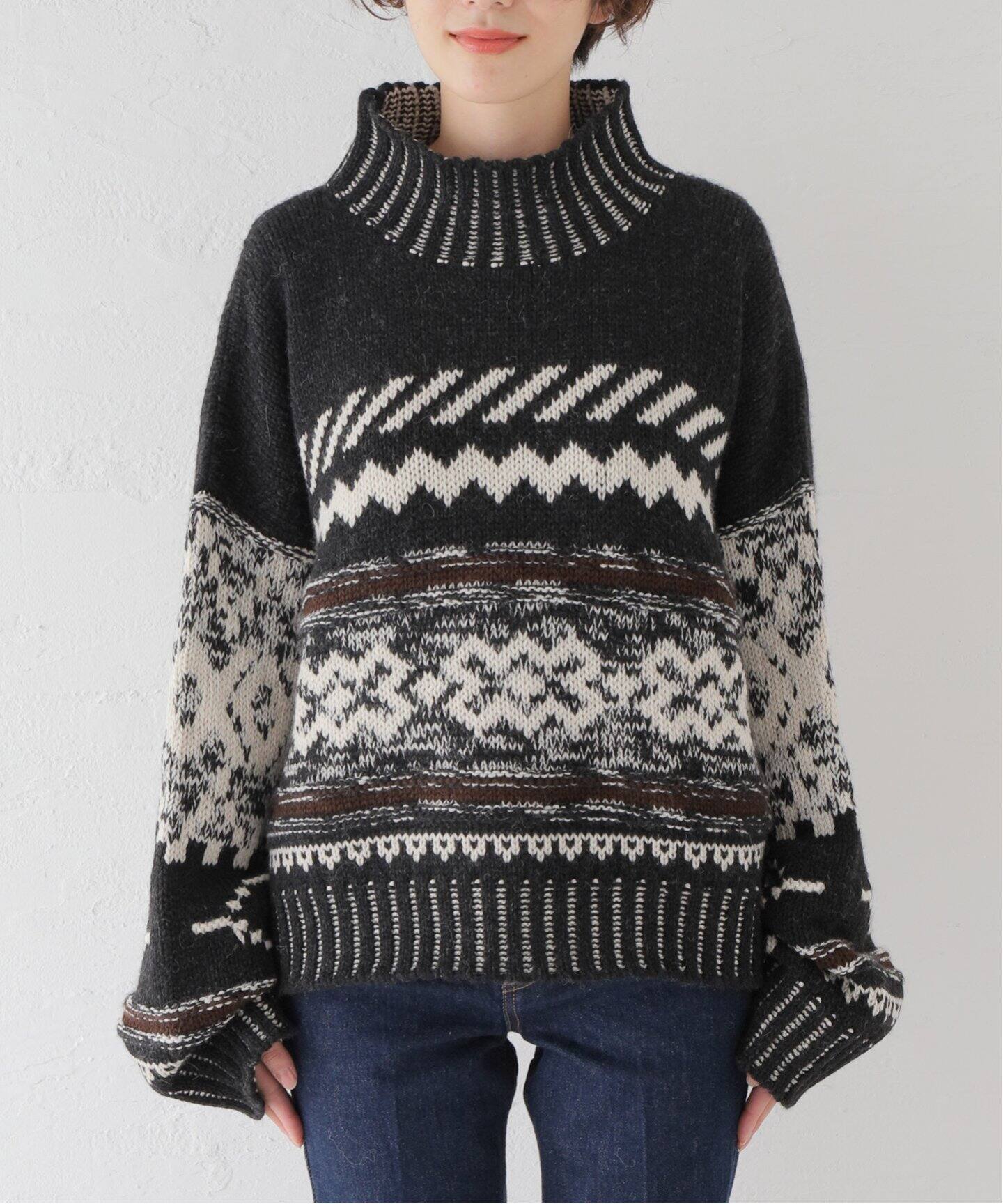 NYMANE / ニュマーン】 NADIA SWEATER NORDIC（ニット／セーター  