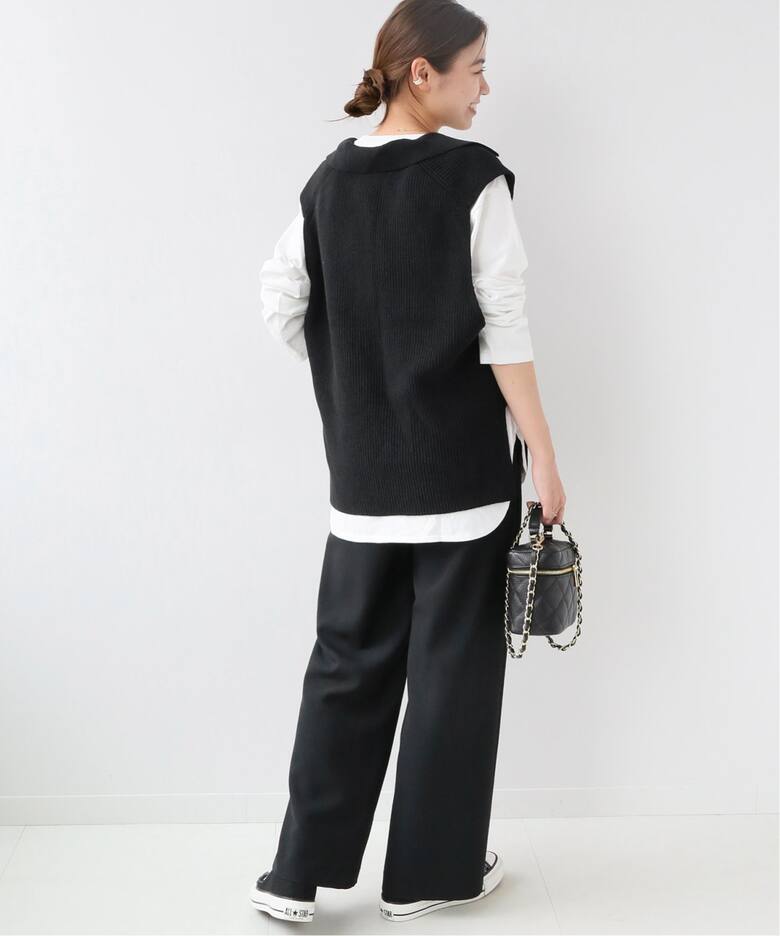 Vネックエリツキニットベスト（ベスト）｜JOURNAL STANDARD 