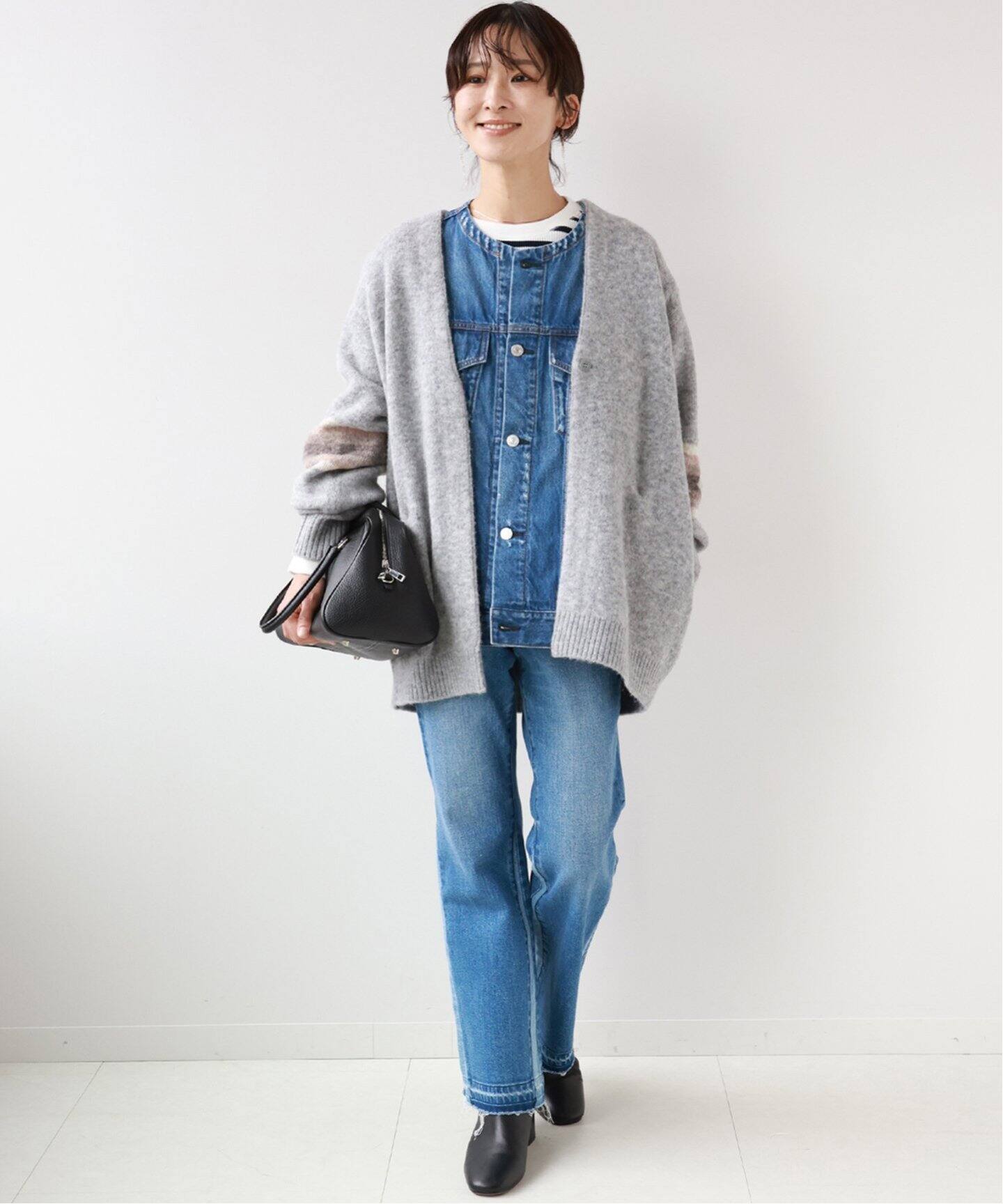 別注【PENDLETON/ペンドルトン】*RELUMEニットカーディガン  