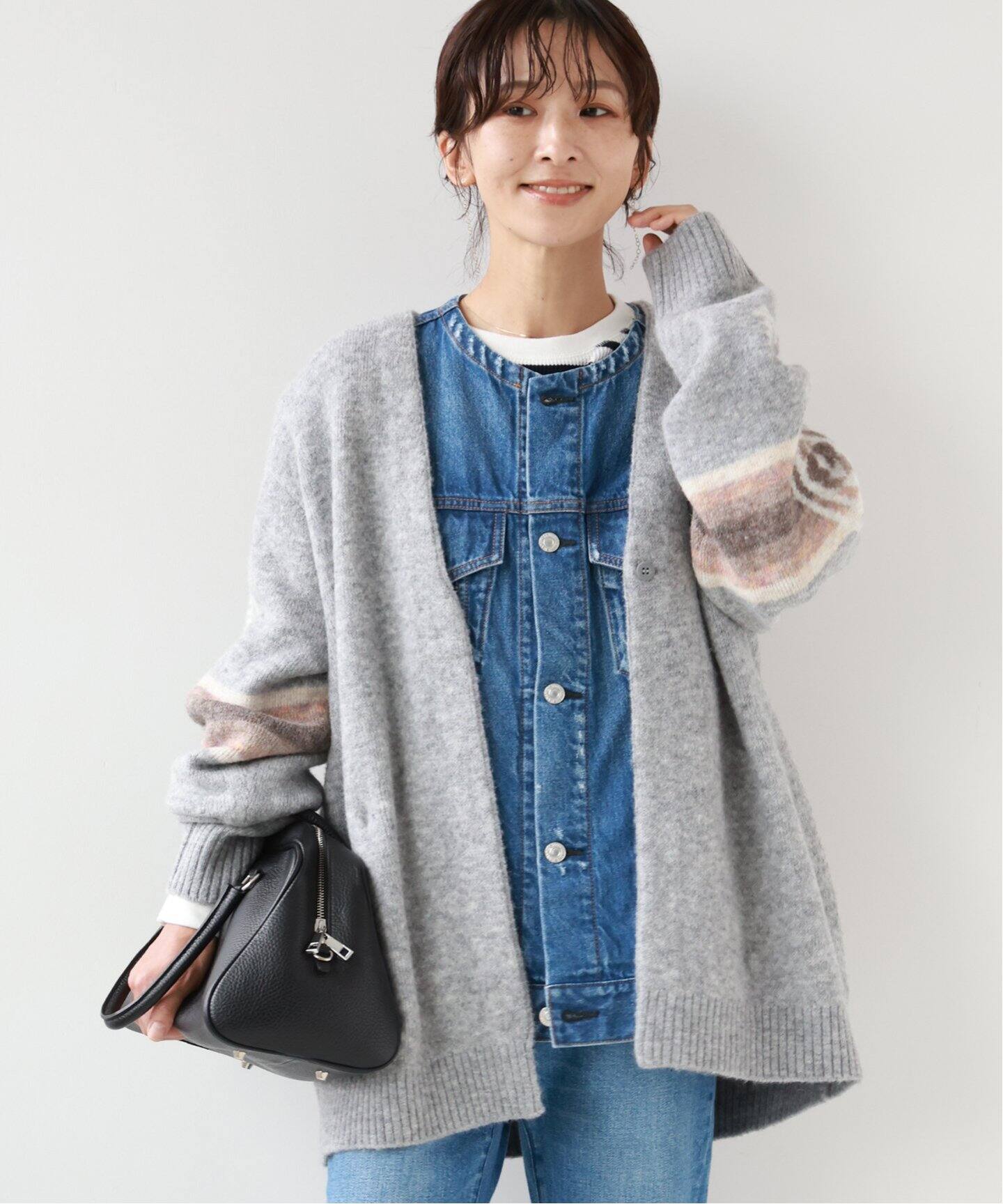 別注【PENDLETON/ペンドルトン】*RELUMEニットカーディガン  