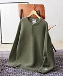 HAMILTON WOOL GATER ヘンリーネックニット