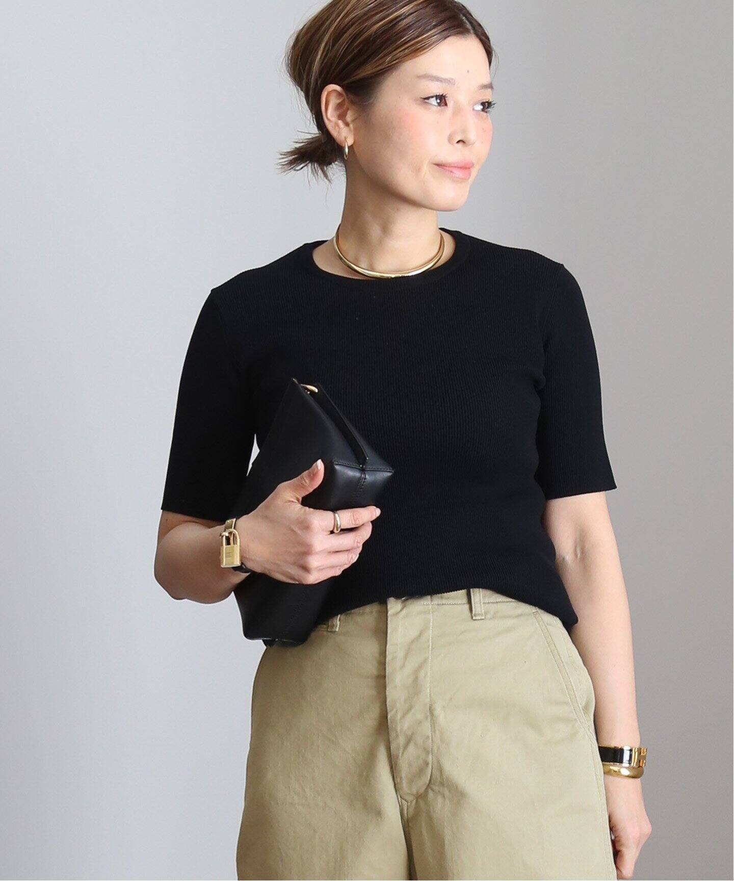 Diner B RIB Tシャツ（ニット／セーター）｜Deuxieme Classe 