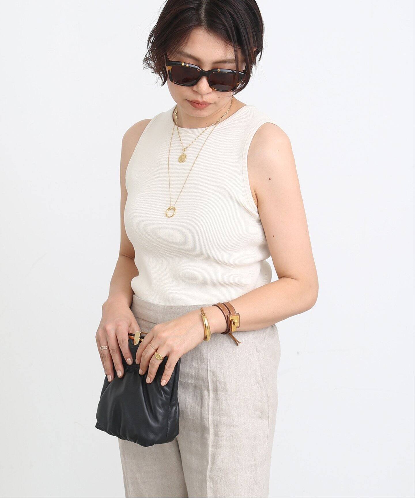 Deuxieme Classe Diner B rib タンクトップ 