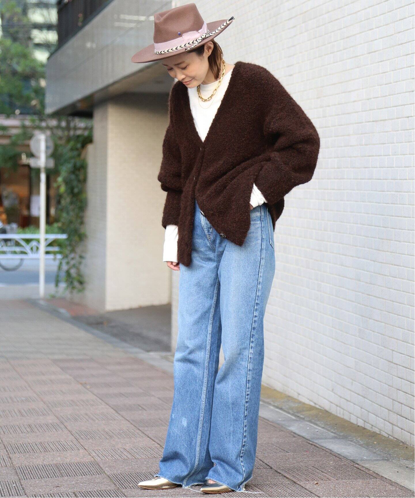 Vello Big カーディガン（カーディガン）｜Deuxieme Classe  