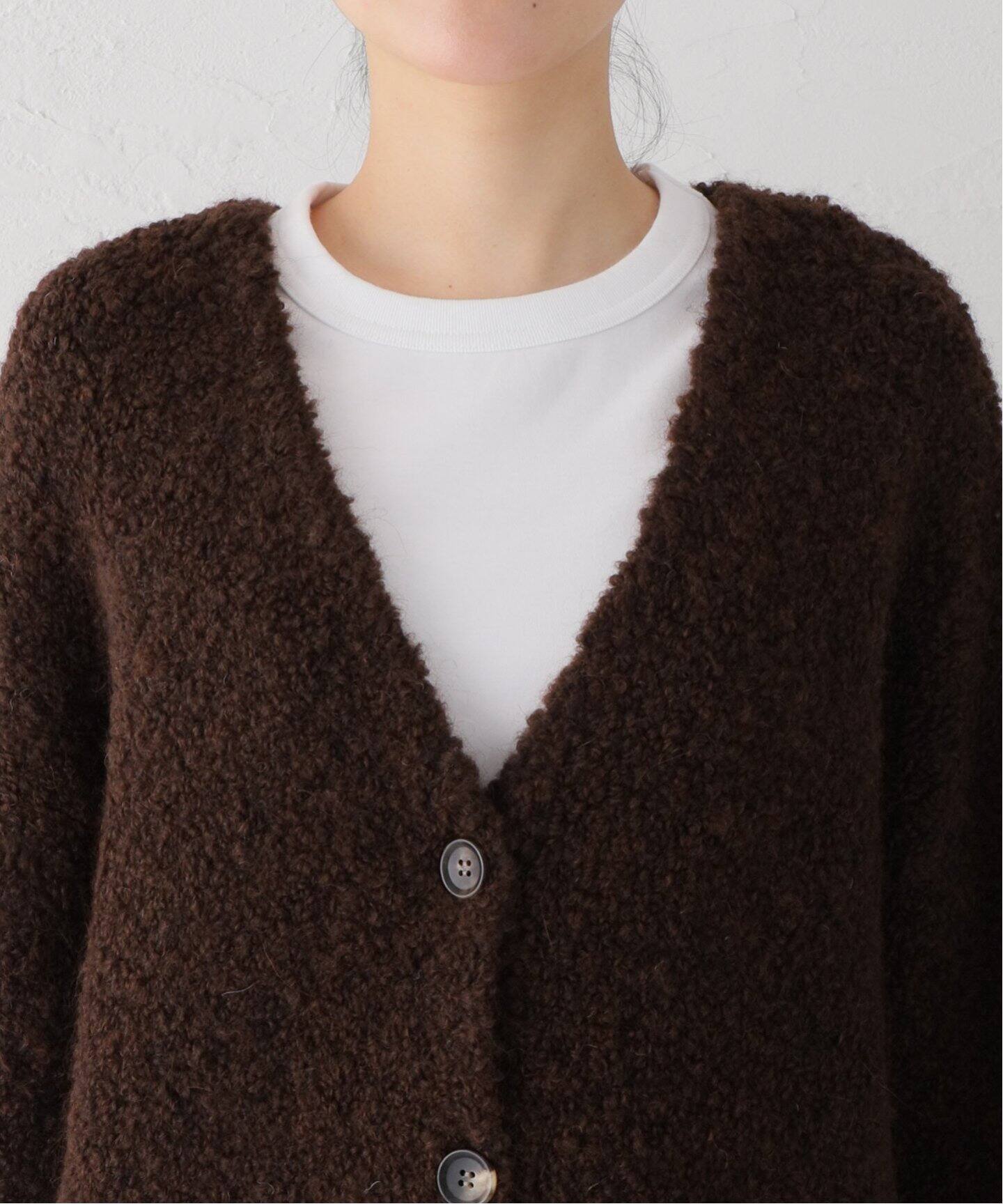 Vello Big カーディガン（カーディガン）｜Deuxieme Classe  