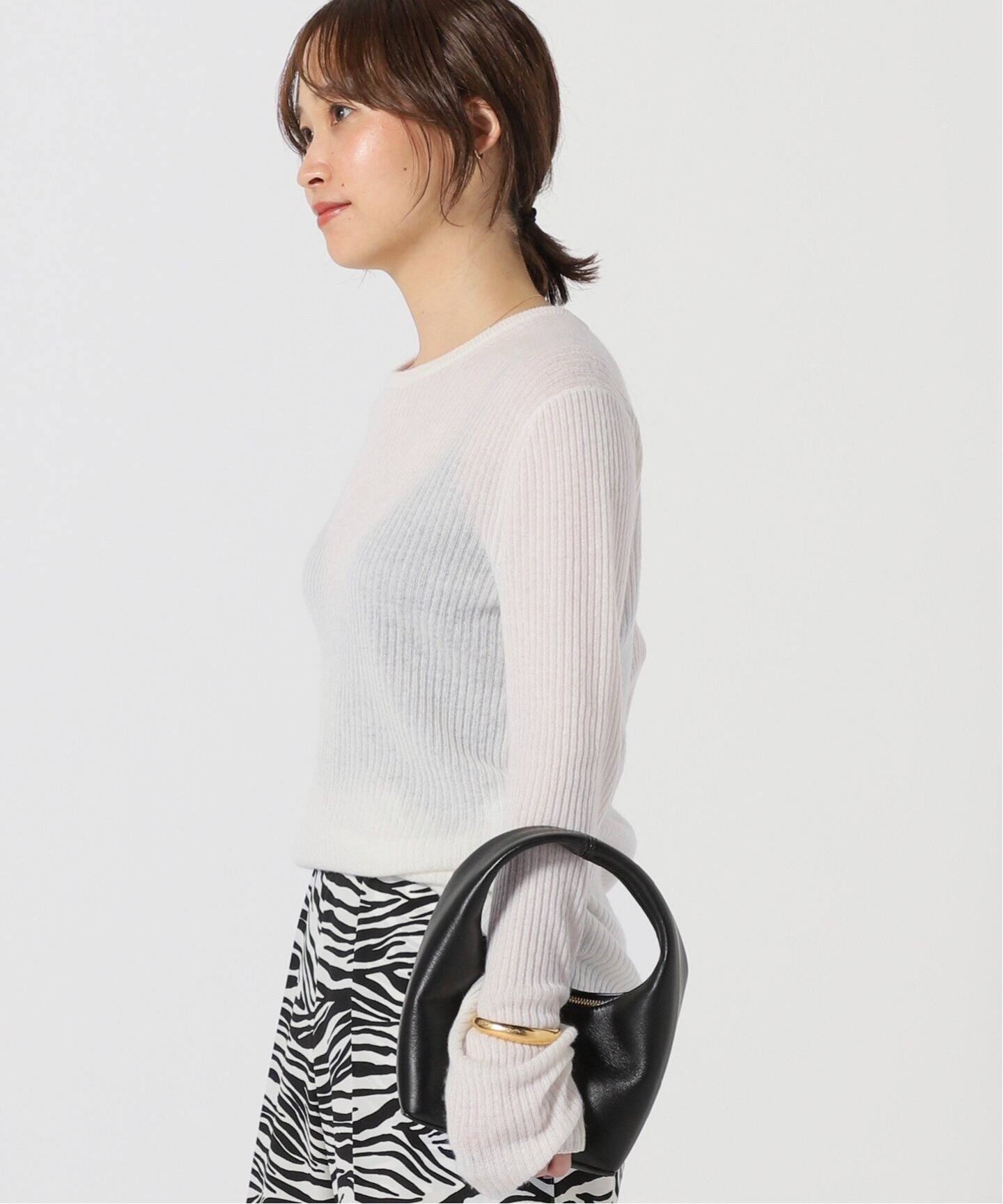 Cariaggi Cashmere Rib プルオーバー|Deuxieme Classe 配送ネットワーク 【Deuxieme Classe】CARIAGGI ユルタートル/RIBパンツ ニット/セーター