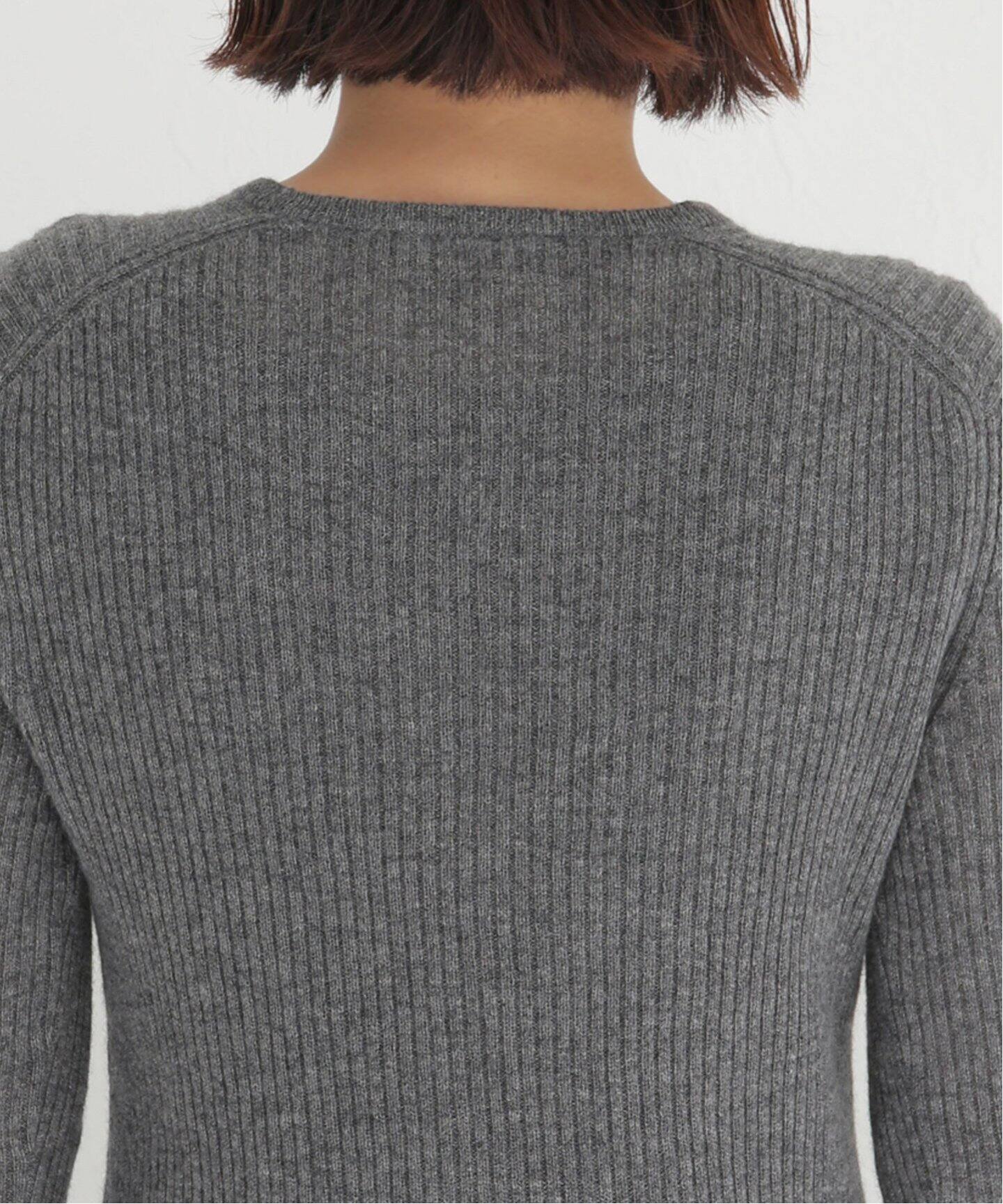 Cariaggi Cashmere Rib プルオーバー|Deuxieme Classe ...
