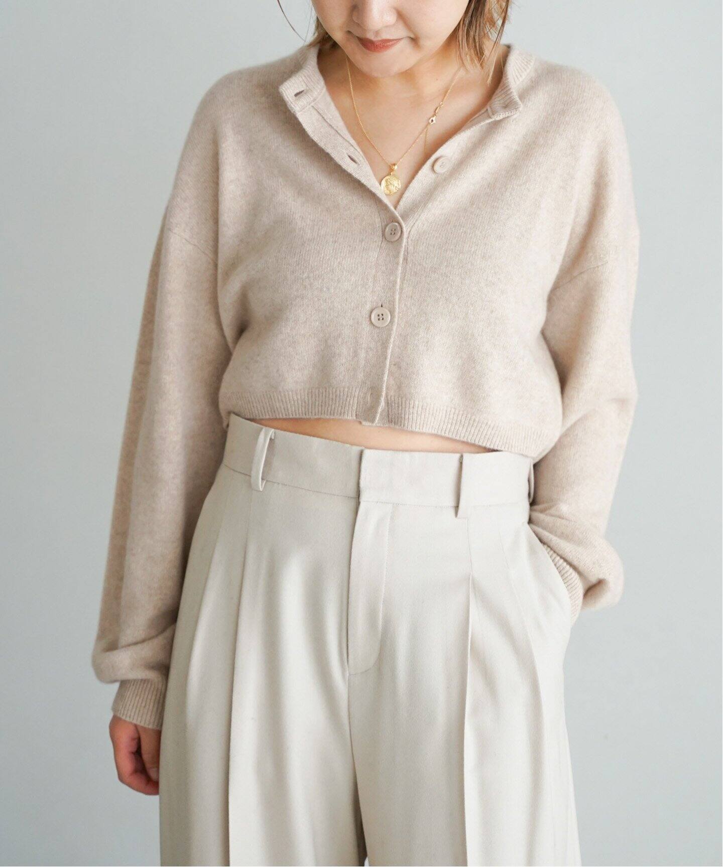 Royal Cashmere ショート カーディガン（カーディガン）｜Deuxieme 