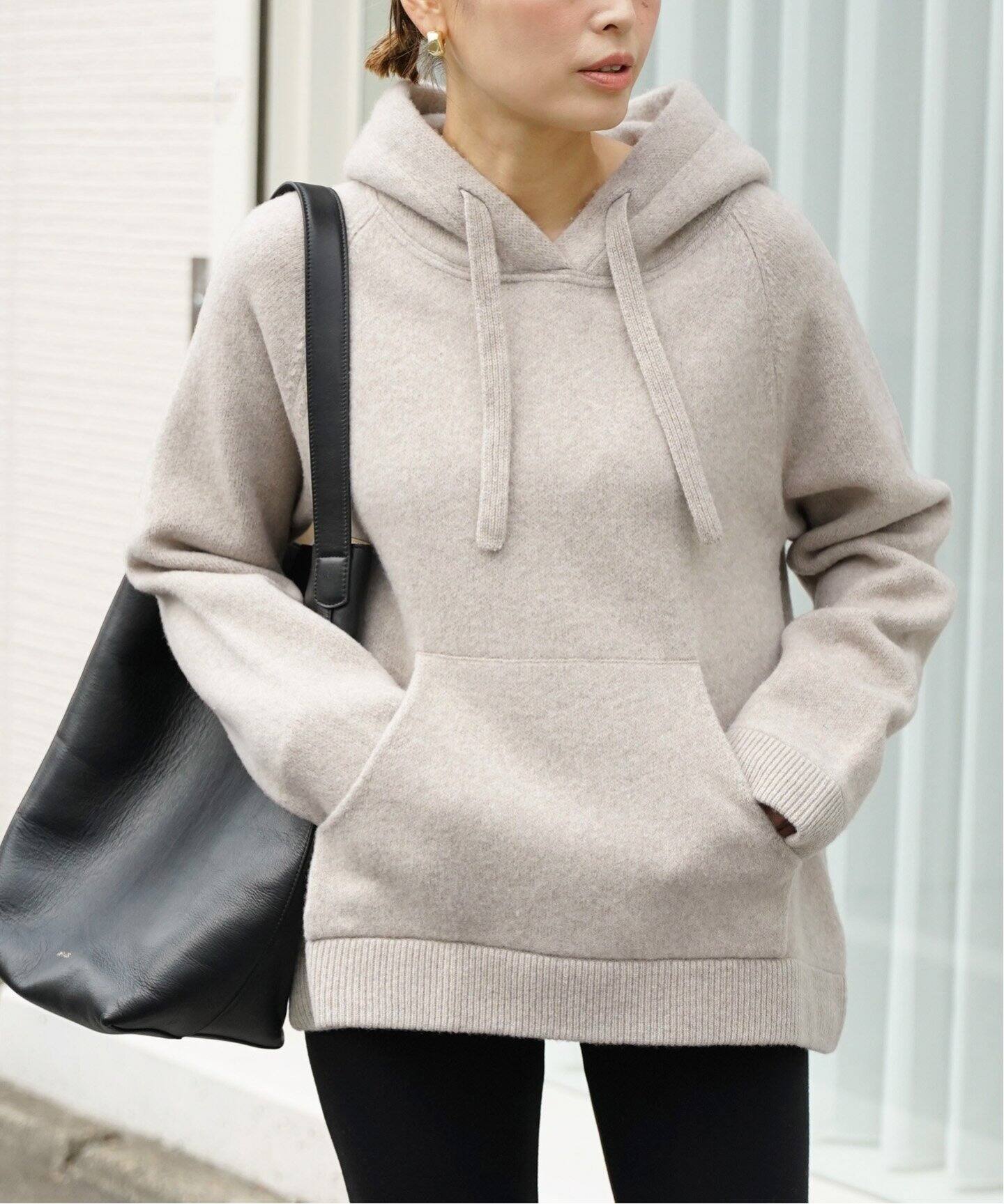 Knitted フーディー（ニット／セーター）｜Deuxieme Classe  