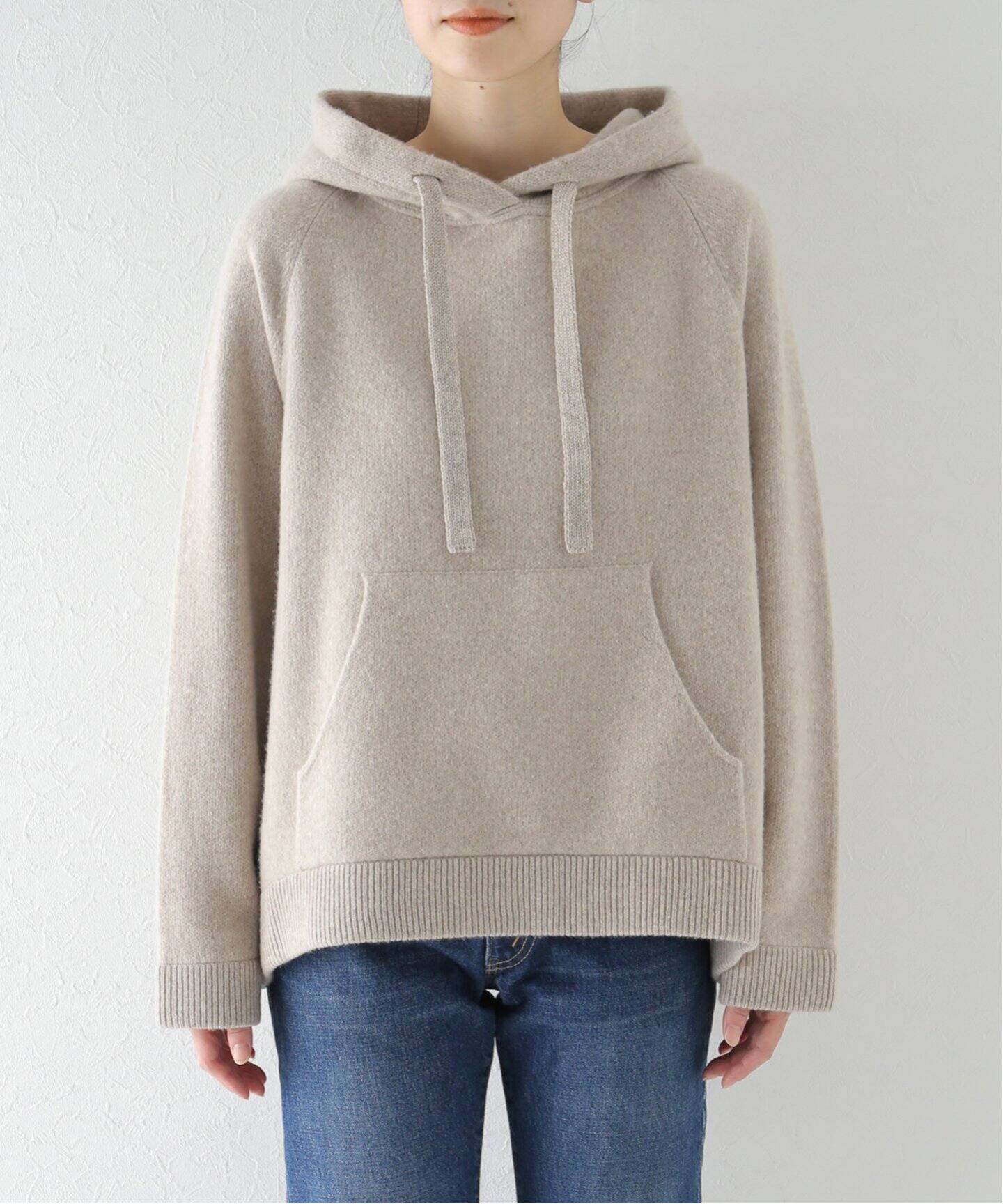 Knitted フーディー（ニット／セーター）｜Deuxieme Classe  