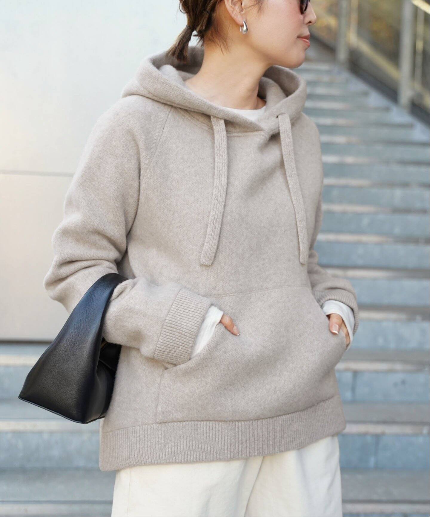 Knitted フーディー（ニット／セーター）｜Deuxieme Classe  