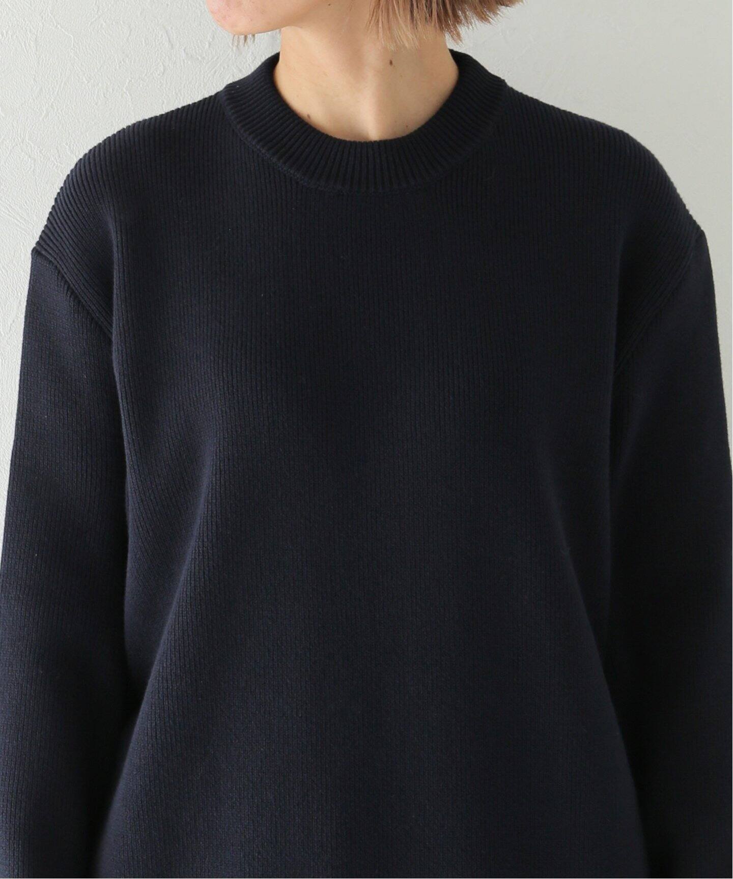 GOLDEN GOOSE/ゴールデングース】クルーネック ロゴニット（ニット  