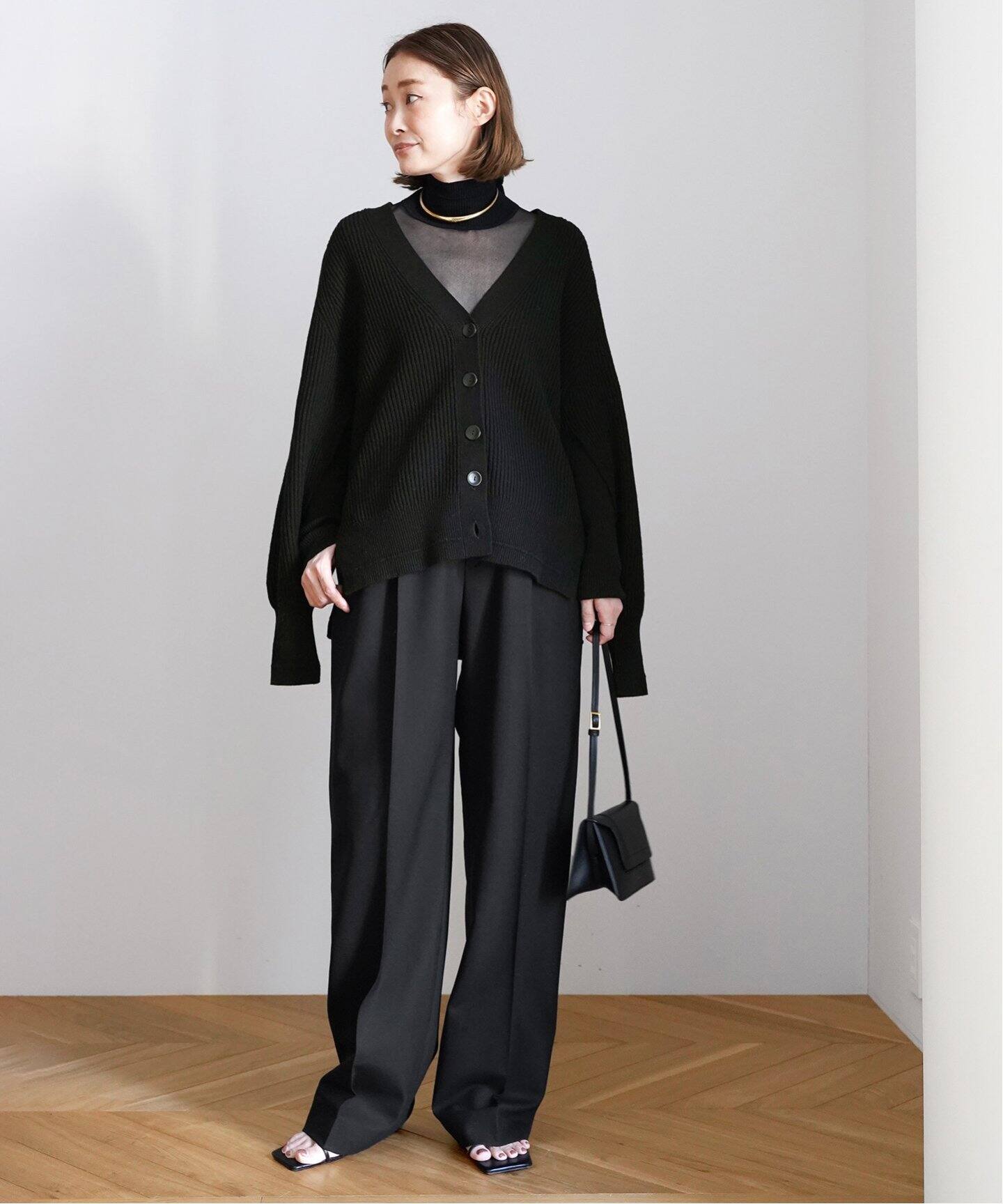 MARIA McMANUS/マリアマクマナス】FISHERMAN RIB カーディガン  