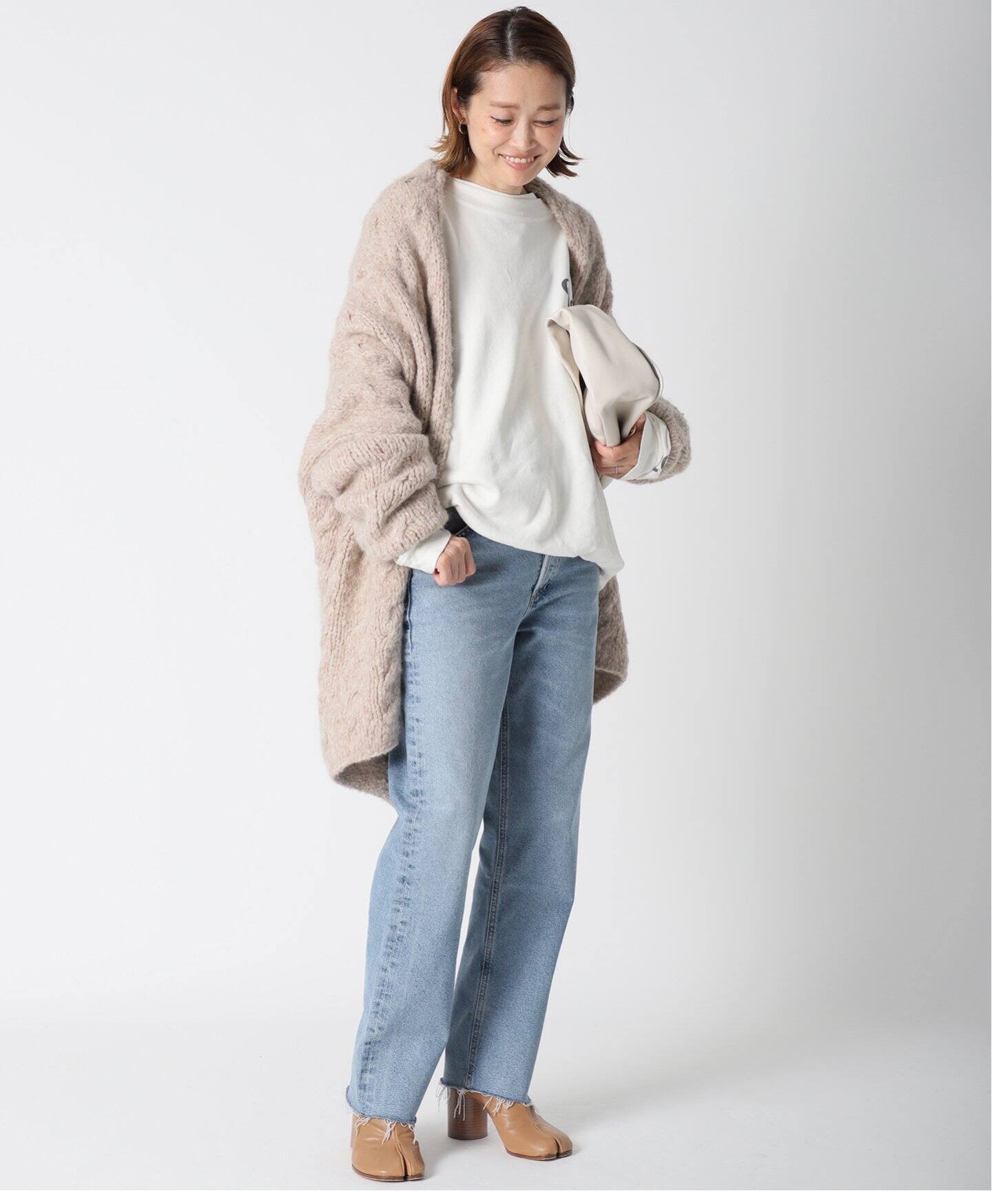 LAUREN MANOOGIAN/ローレン マヌージアン】HANDKNIT CABLE  