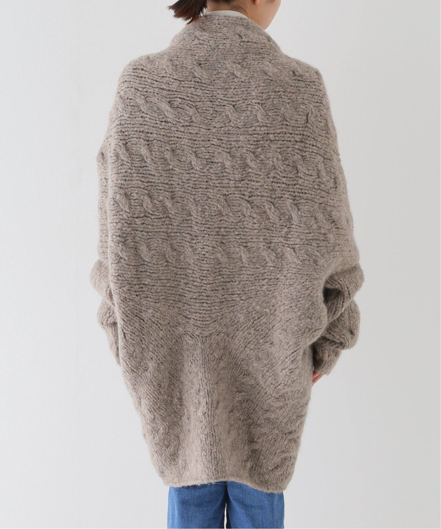 LAUREN MANOOGIAN/ローレン マヌージアン】HANDKNIT CABLE  