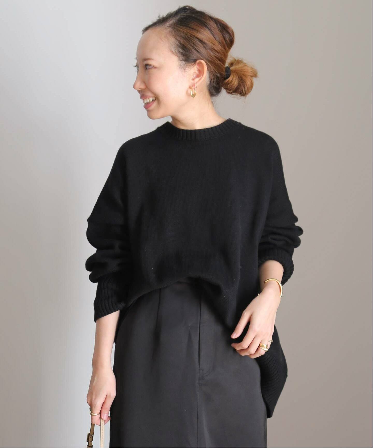 CINOH/チノ】クルーネックニット（ニット／セーター）｜Deuxieme  