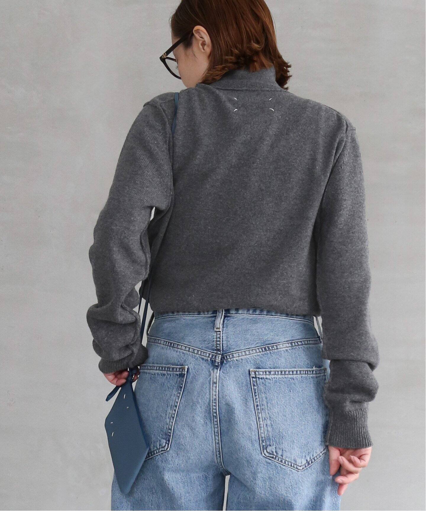 MAISON MARGIELA /メゾン マルジェラ】GREY タートルネック ニット 