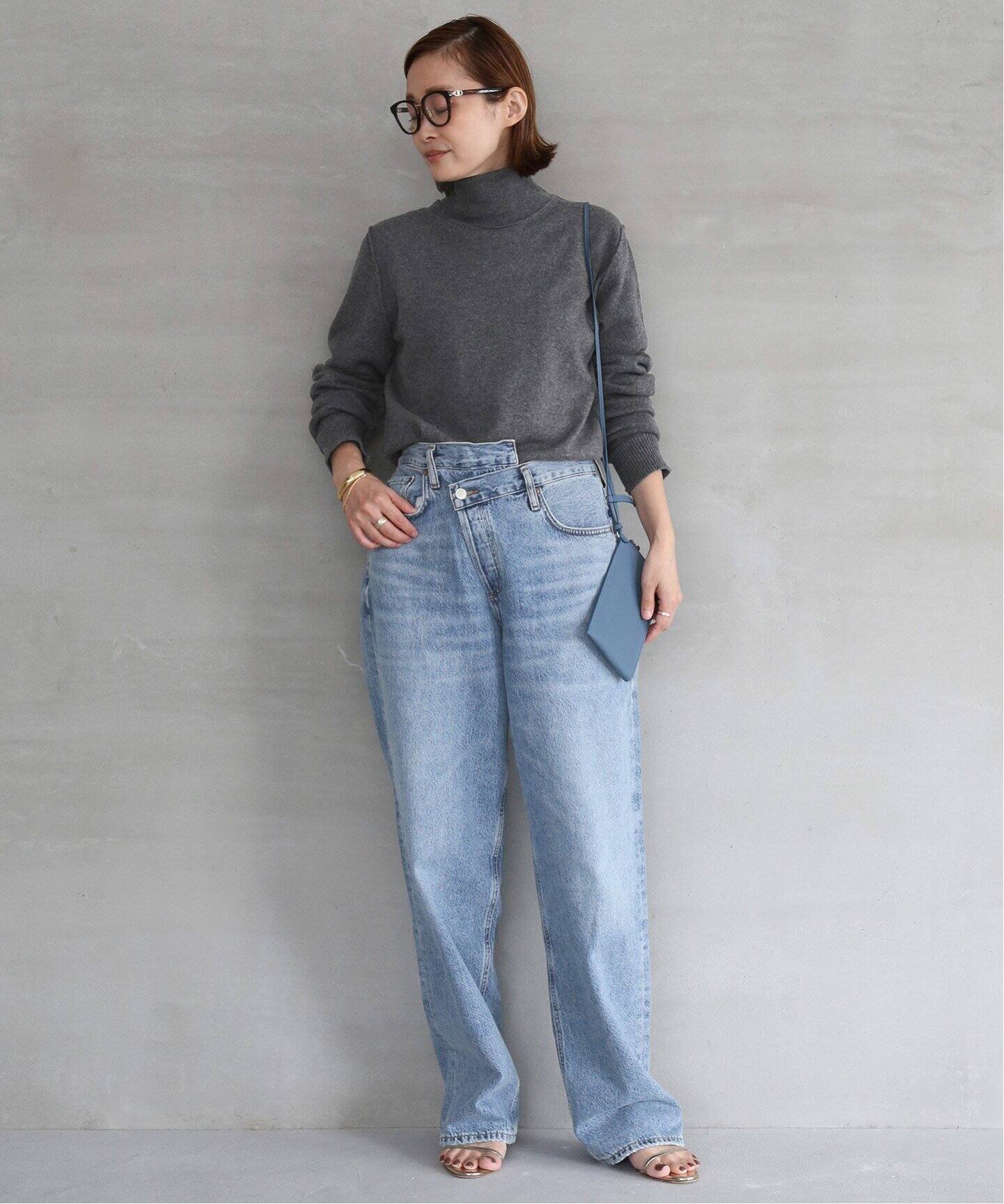 MAISON MARGIELA /メゾン マルジェラ】GREY タートルネック ニット 